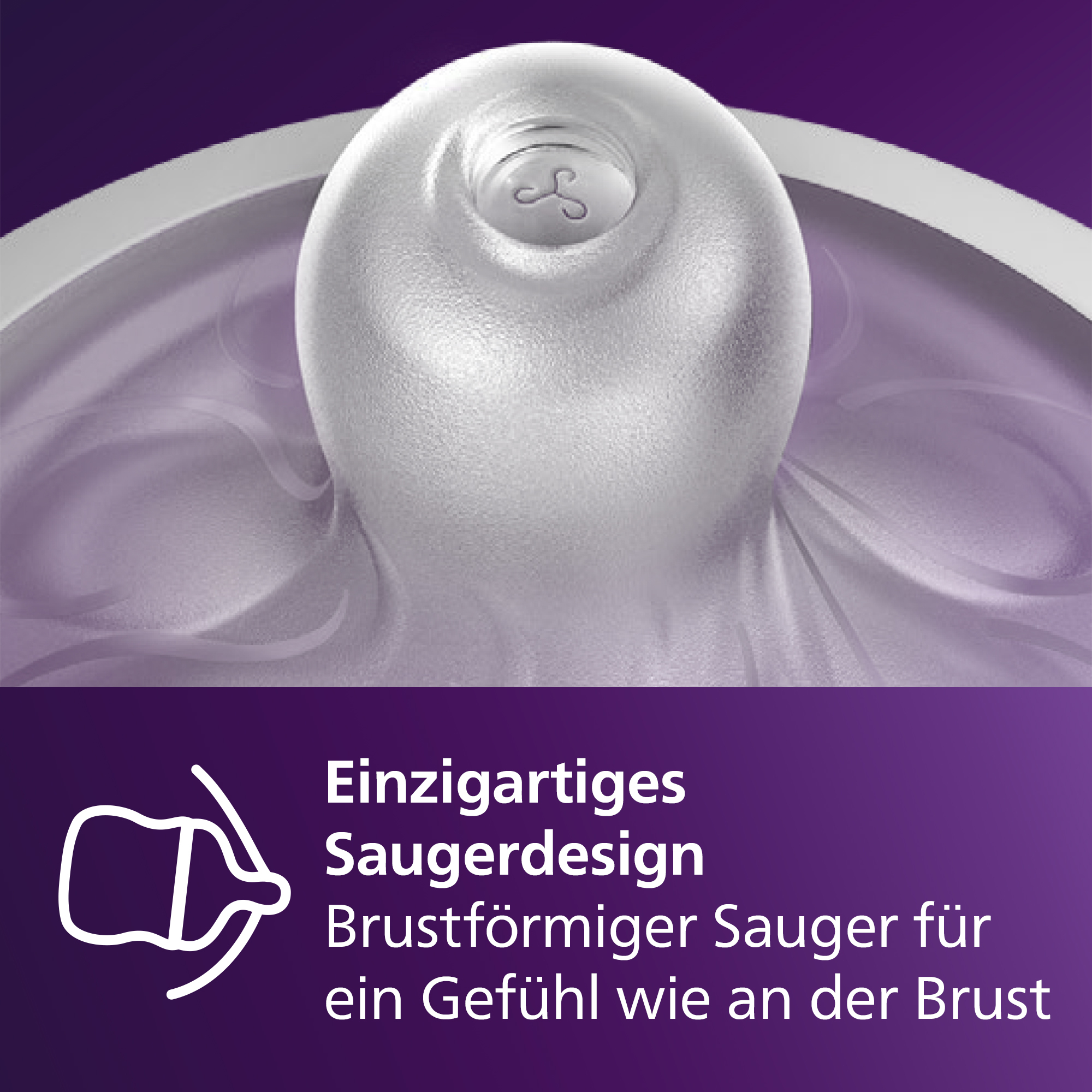 Babyfläschchen, PHILIPS AVENT, Transparent – Produktansicht