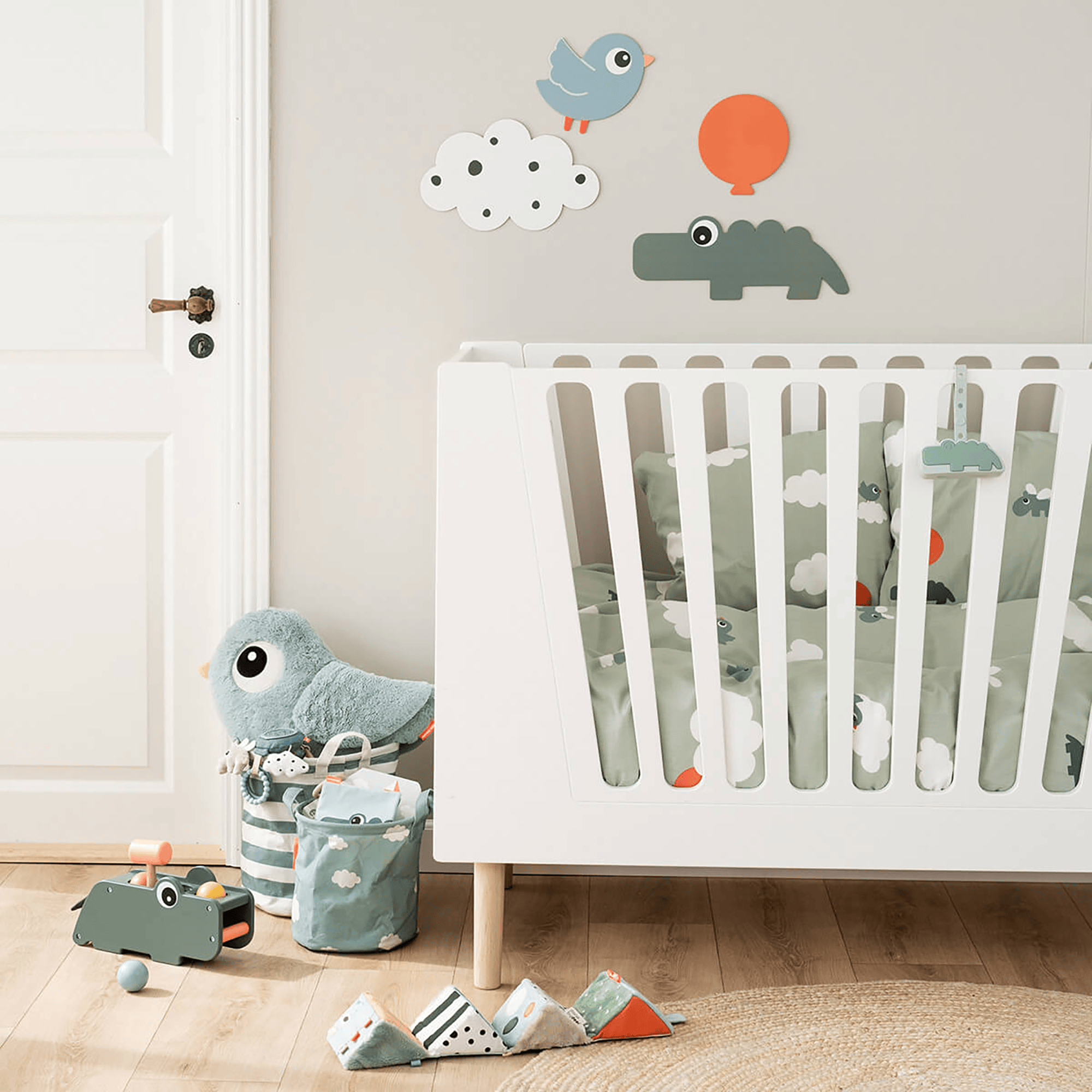 Wanddeko, done by deer, Mehrfarbig – Besonderheit: 6-teiliges Set