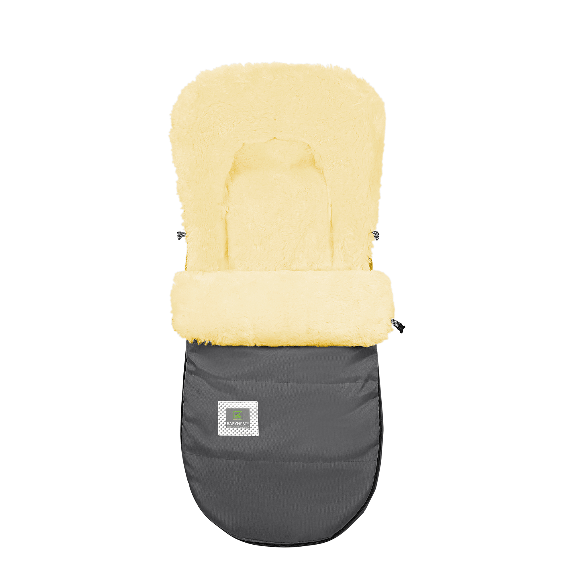 % SALE Kinderwagen, odenwälder, Grau – Besonderheit: echtes Lammfell - Naturprodukt