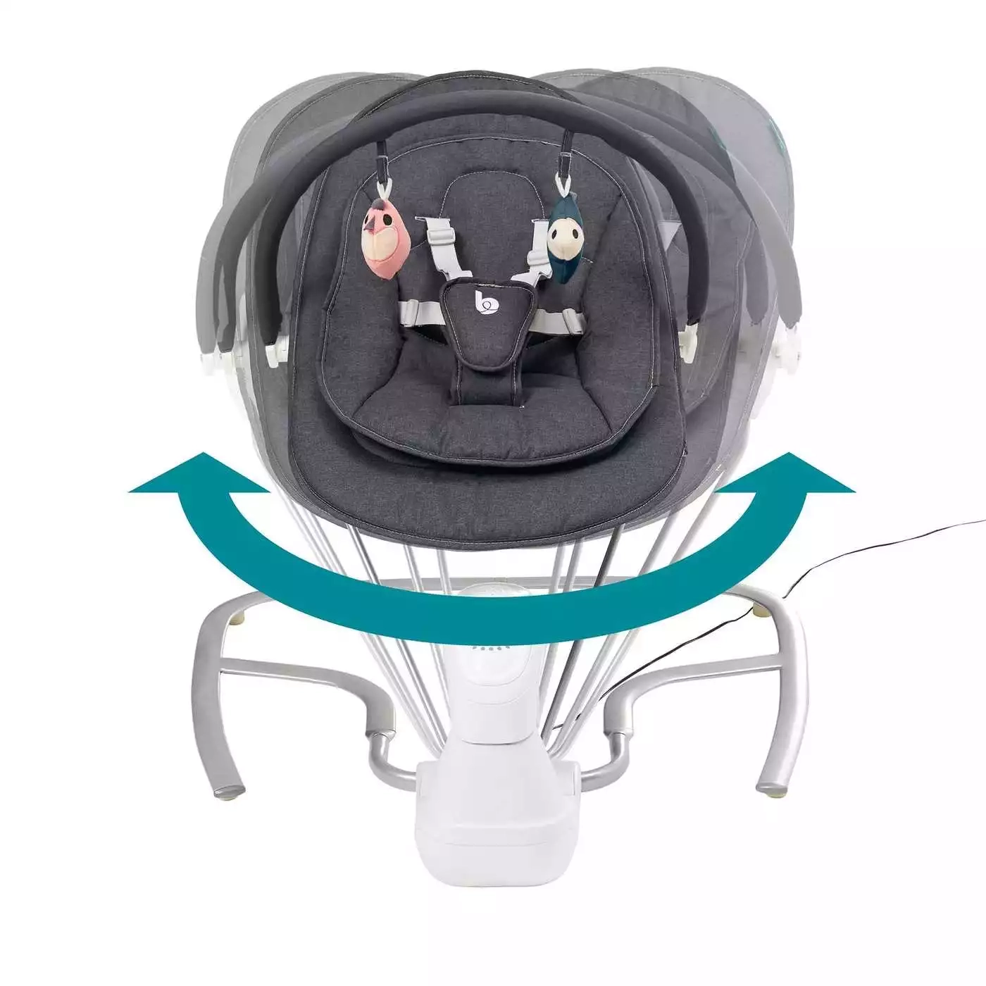 Wippen, babymoov, Grau – Produktansicht