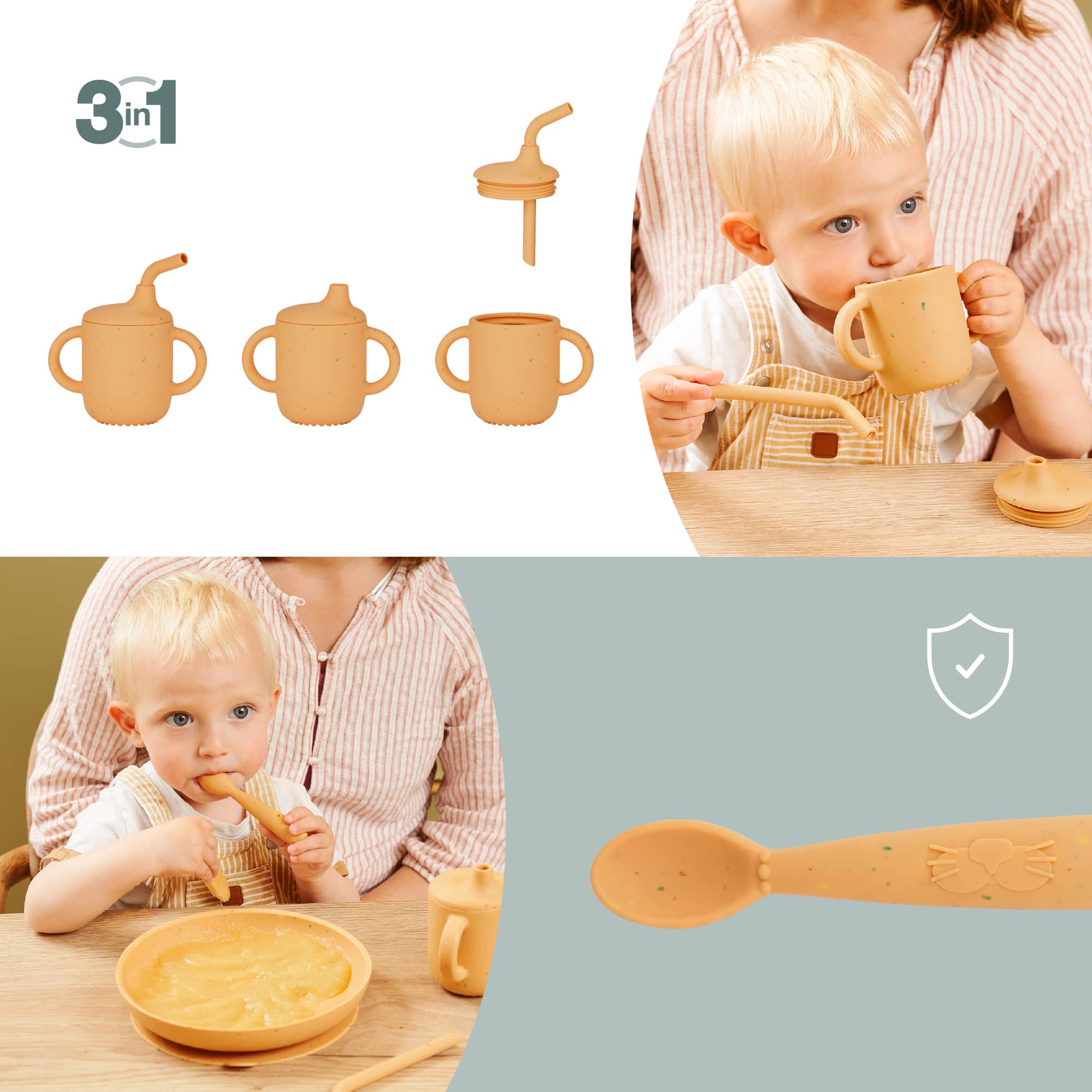 Besteck & Geschirr, babymoov, Orange – Produktansicht