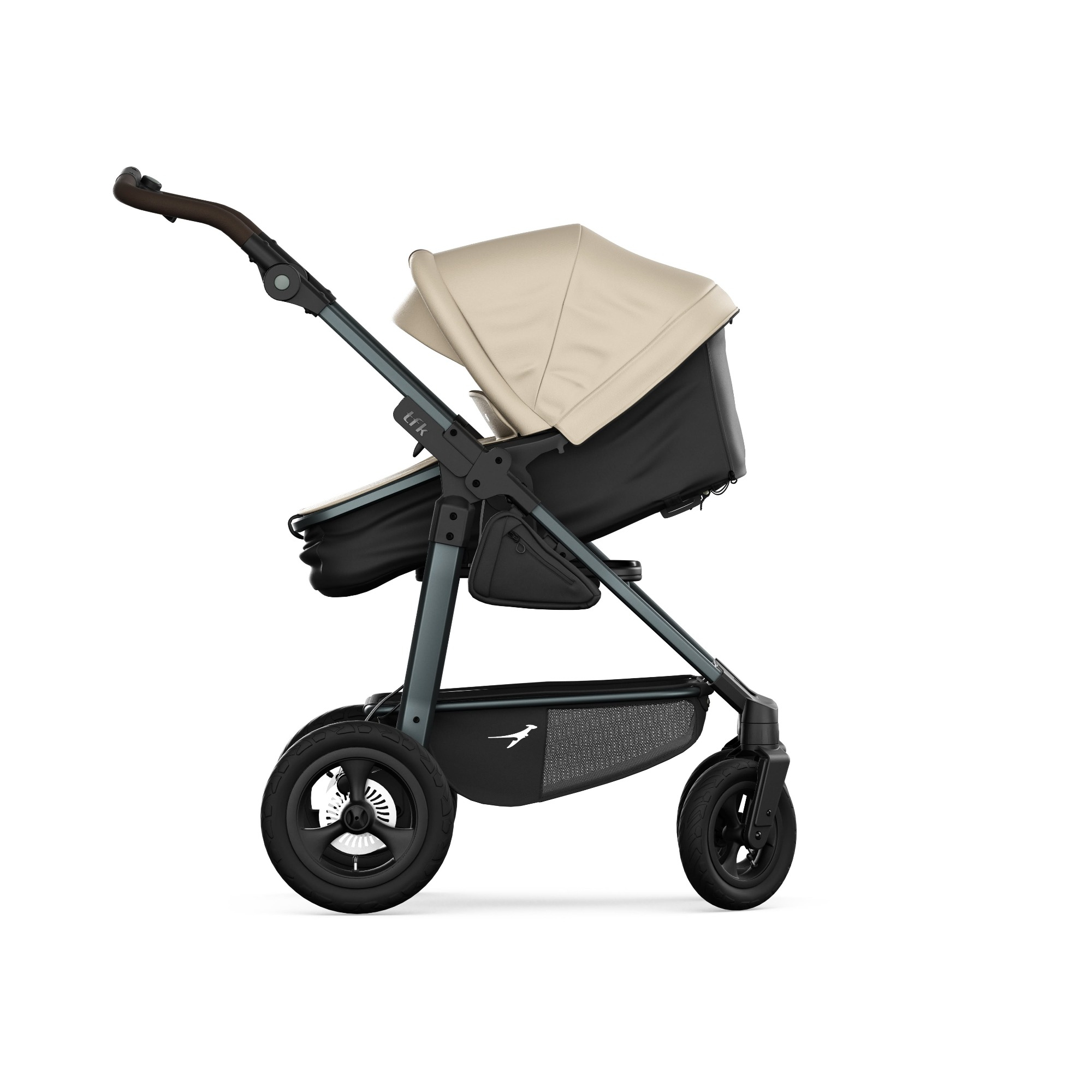 Kombi-Kinderwagen, tfk, Beige – Produktansicht