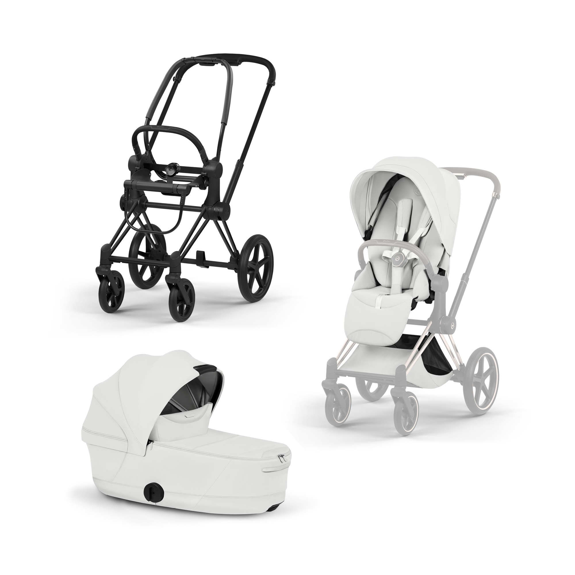 Kinderwagen Komplettsets, cybex PLATINUM, Beige – Produktansicht