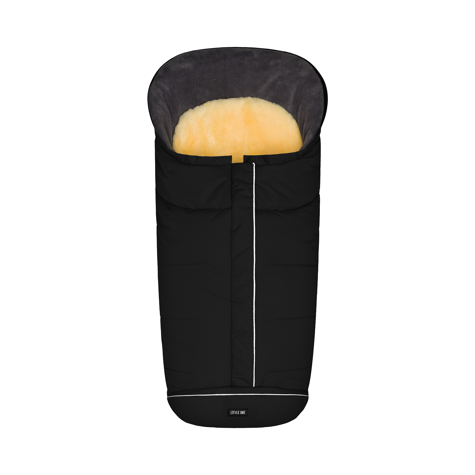 SALE Kinderwagen, LITTLE ONE, Schwarz – Besonderheit: Einlage aus Lammfell