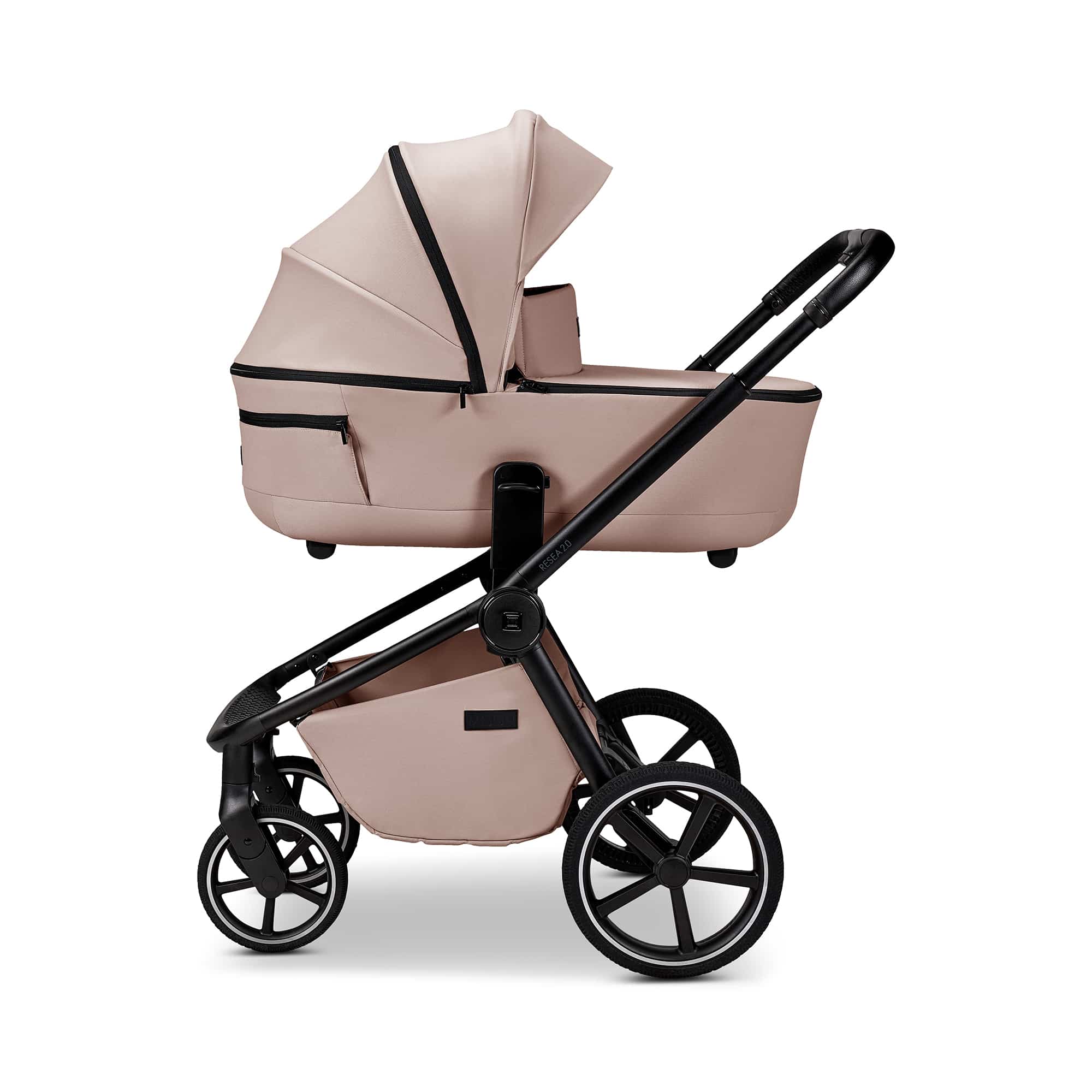 Kombi-Kinderwagen, MOON, Beige – Produktansicht