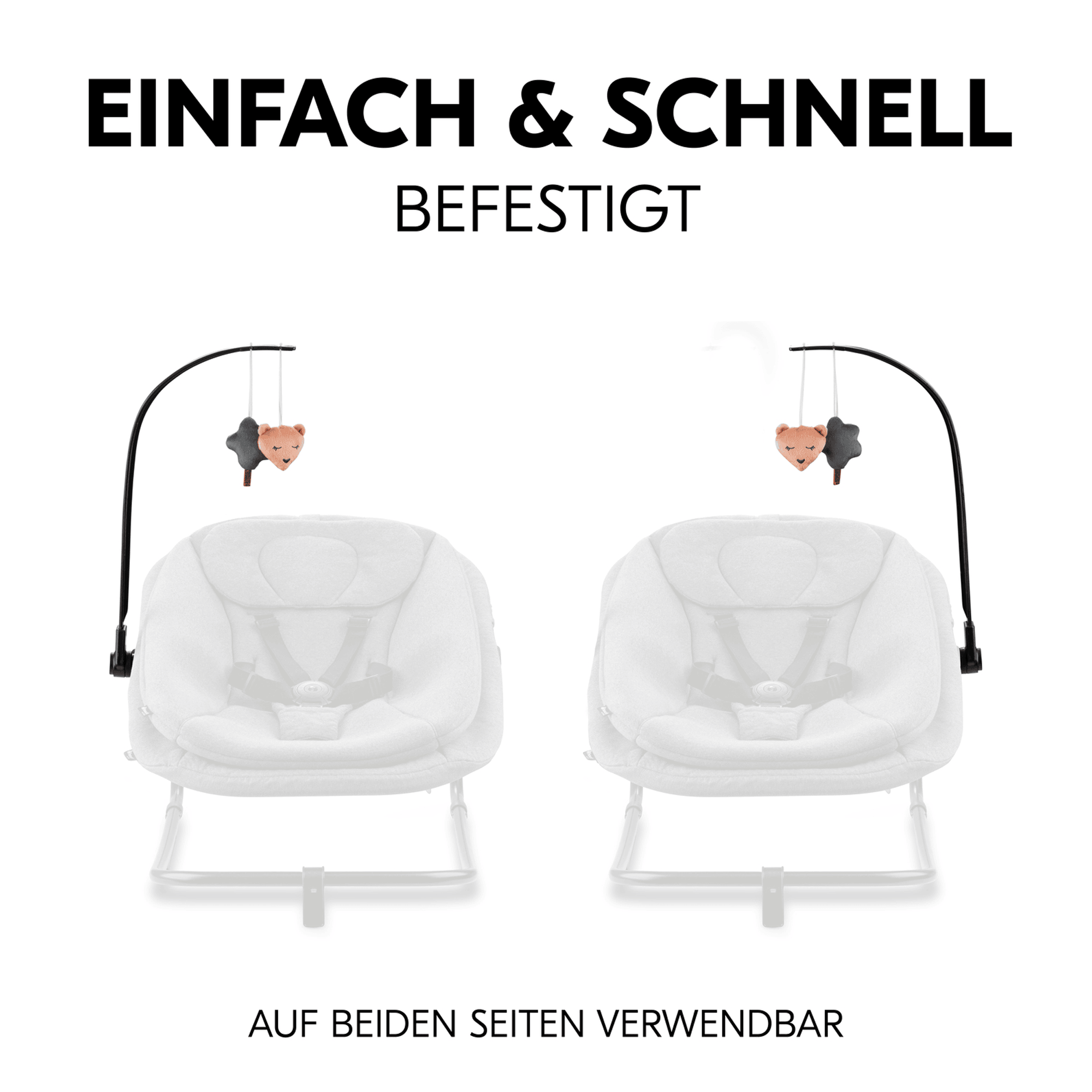 Spielbögen, hauck, Schwarz – Produktansicht