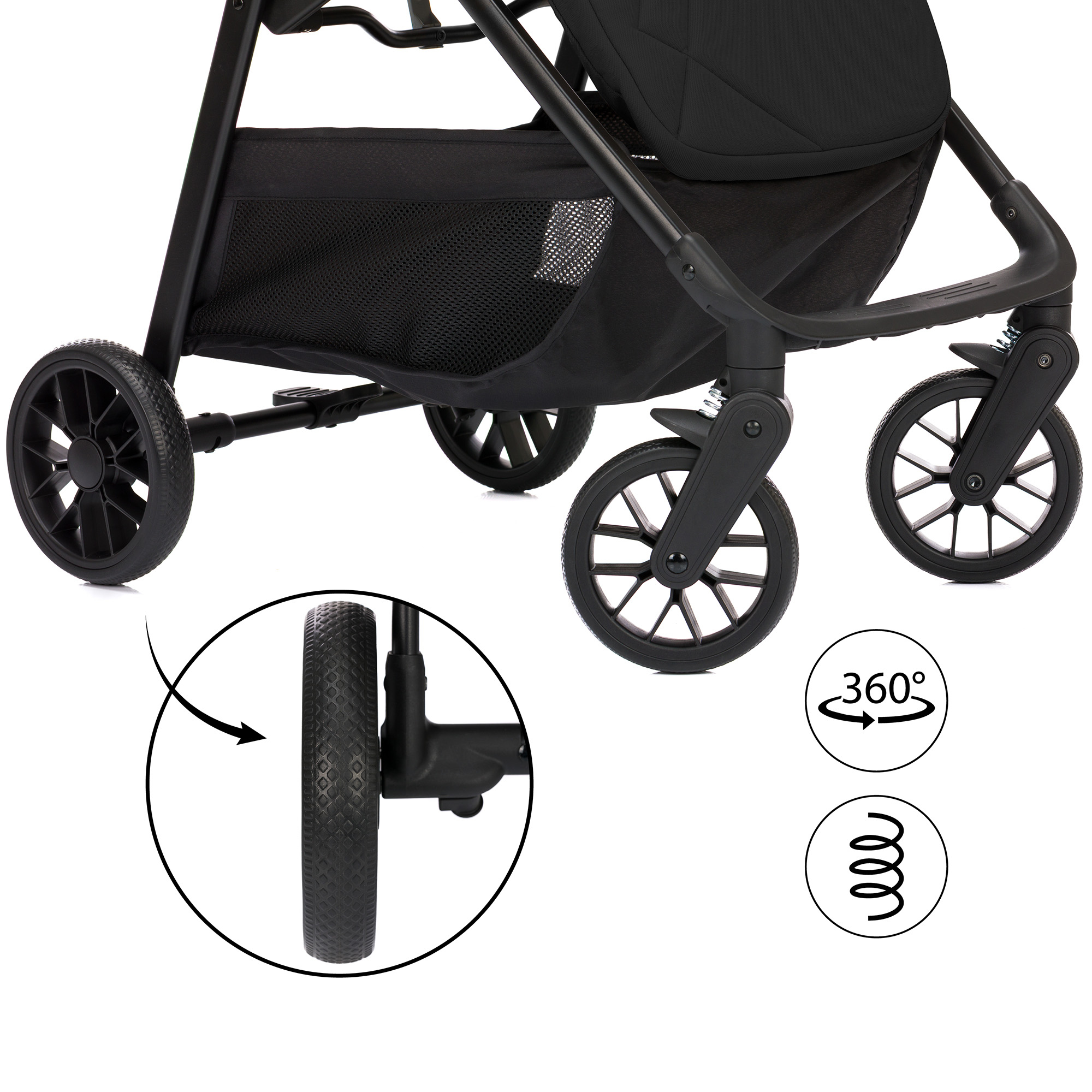 Buggys, LITTLE ONE, Schwarz – Produktansicht