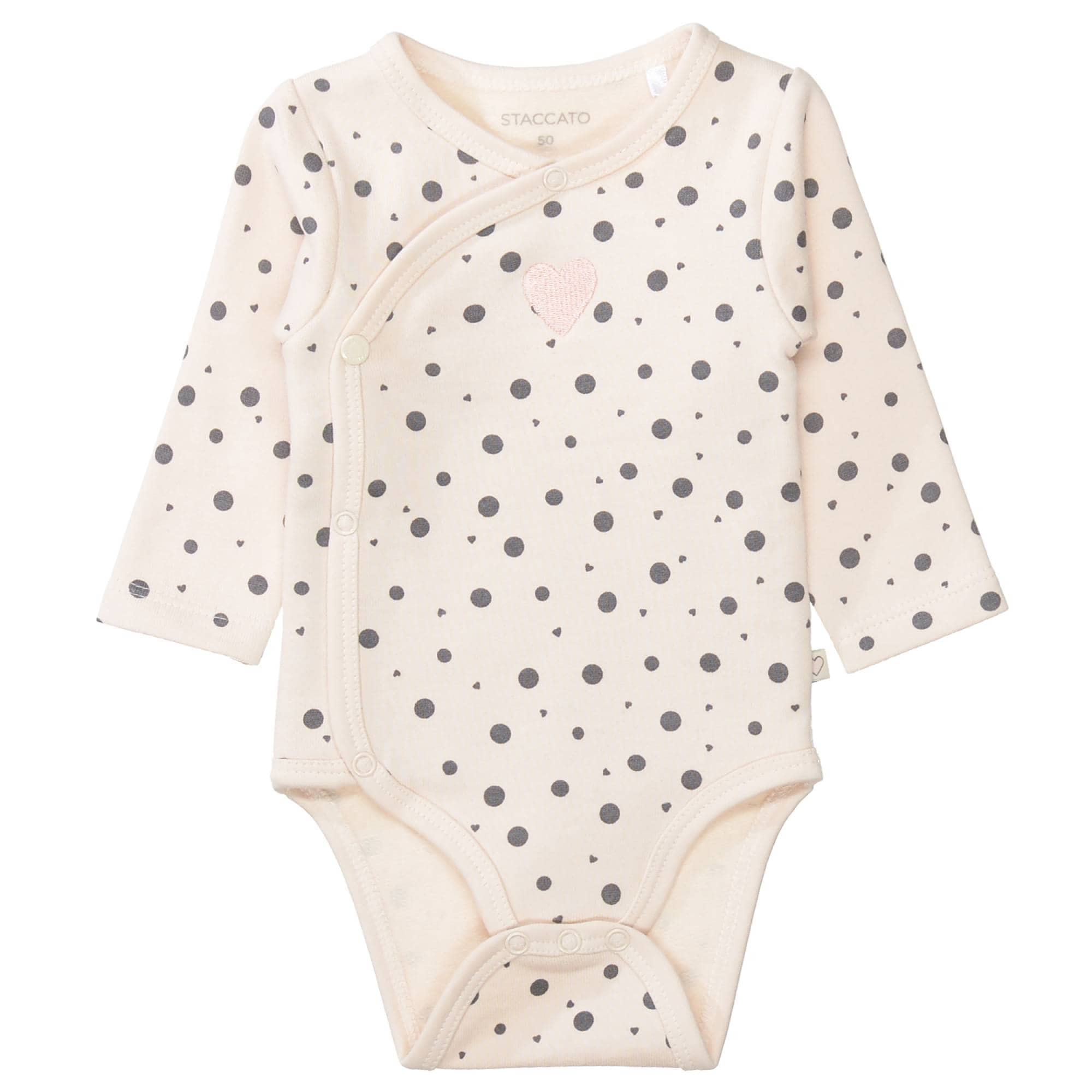 Wickelbodys, STACCATO, Beige – Besonderheit: aus 96% Baumwolle