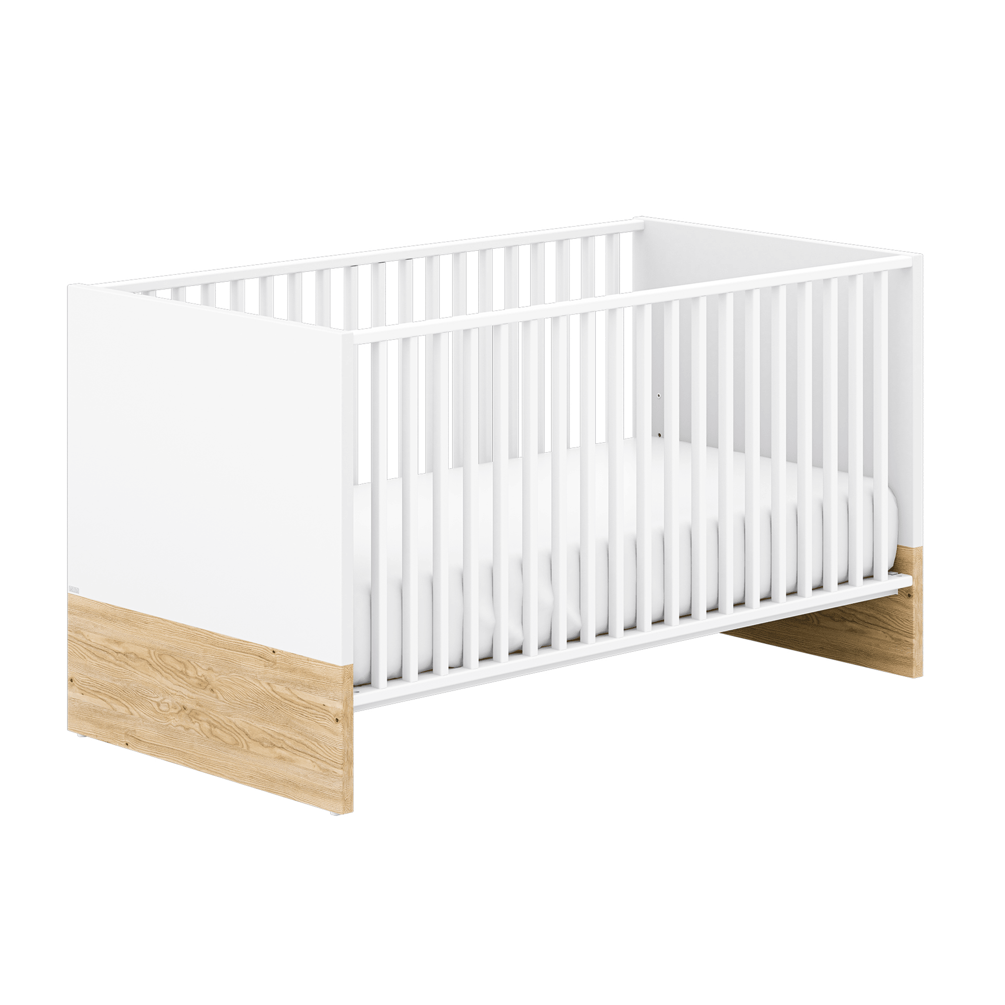 Babyzimmer Sets, PAIDI, Weiß – Besonderheit: Set aus Kinderbett, Wickelkommode und Wickelaufsatz