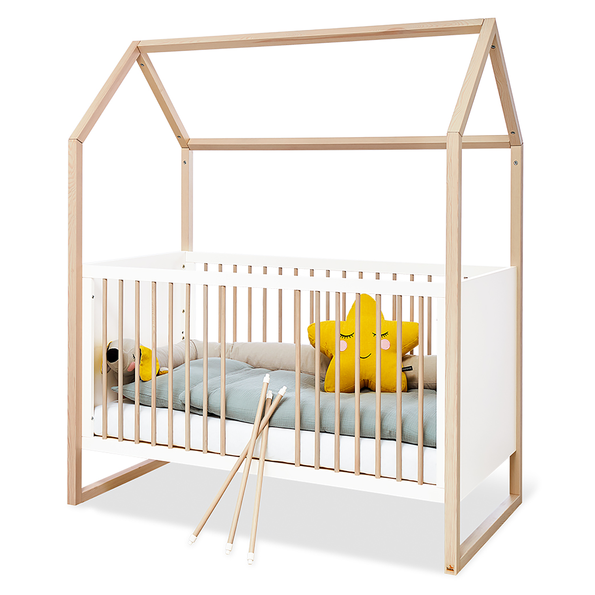 Babyzimmer Sets, Pinolino, Weiß – Produktansicht