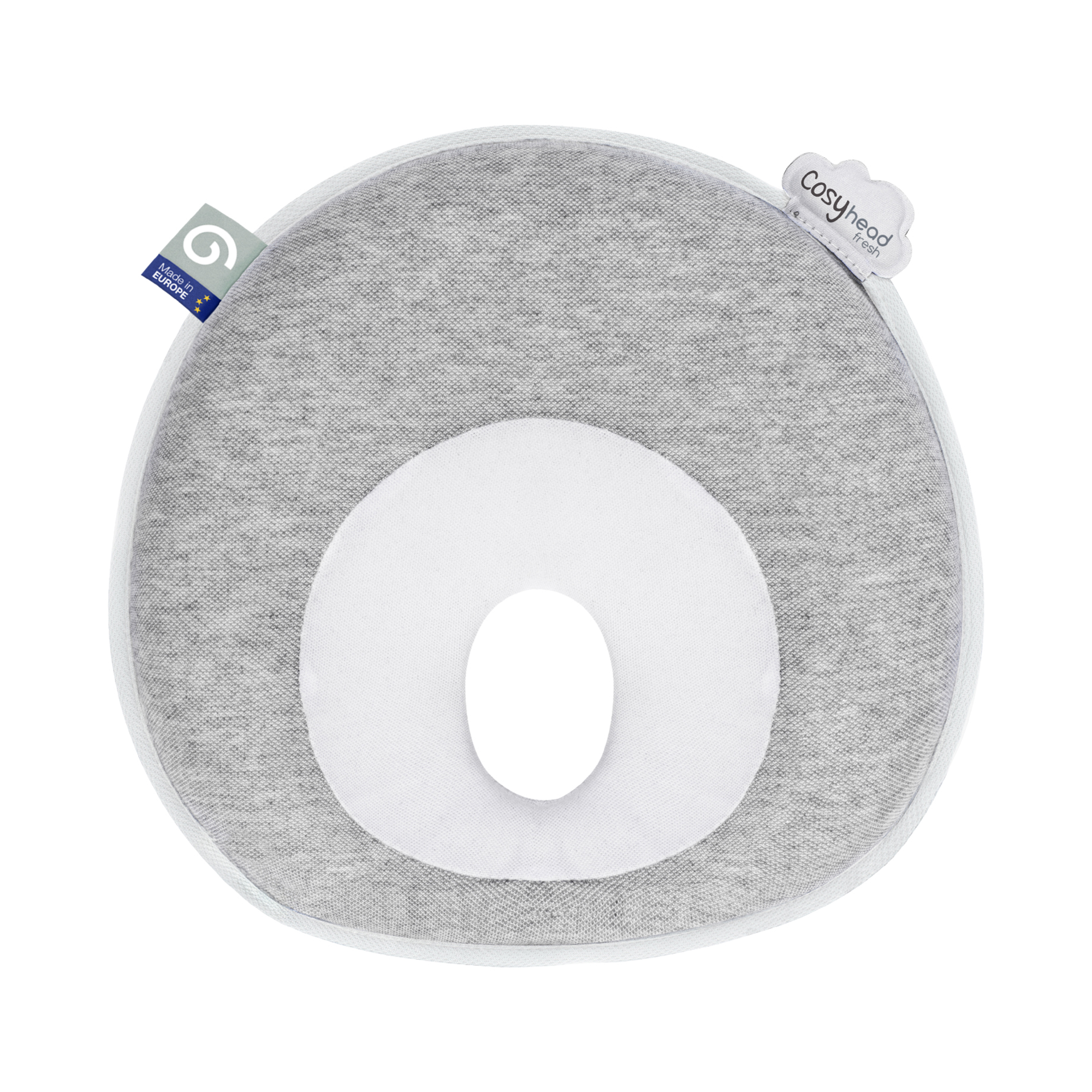 Bettdecken & Kissen, babymoov, Grau – Besonderheit: ergonomisches Kissen, das Plagiozephalie bei Babys verhindert