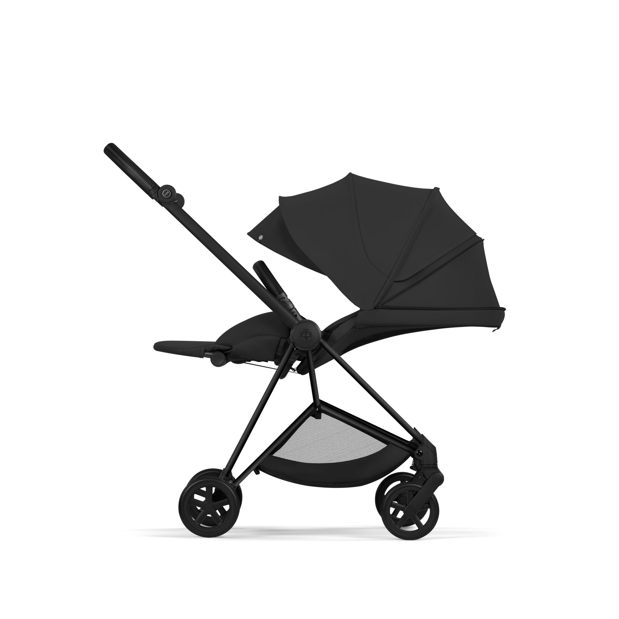Kombi-Kinderwagen, cybex PLATINUM, Schwarz – Produktansicht