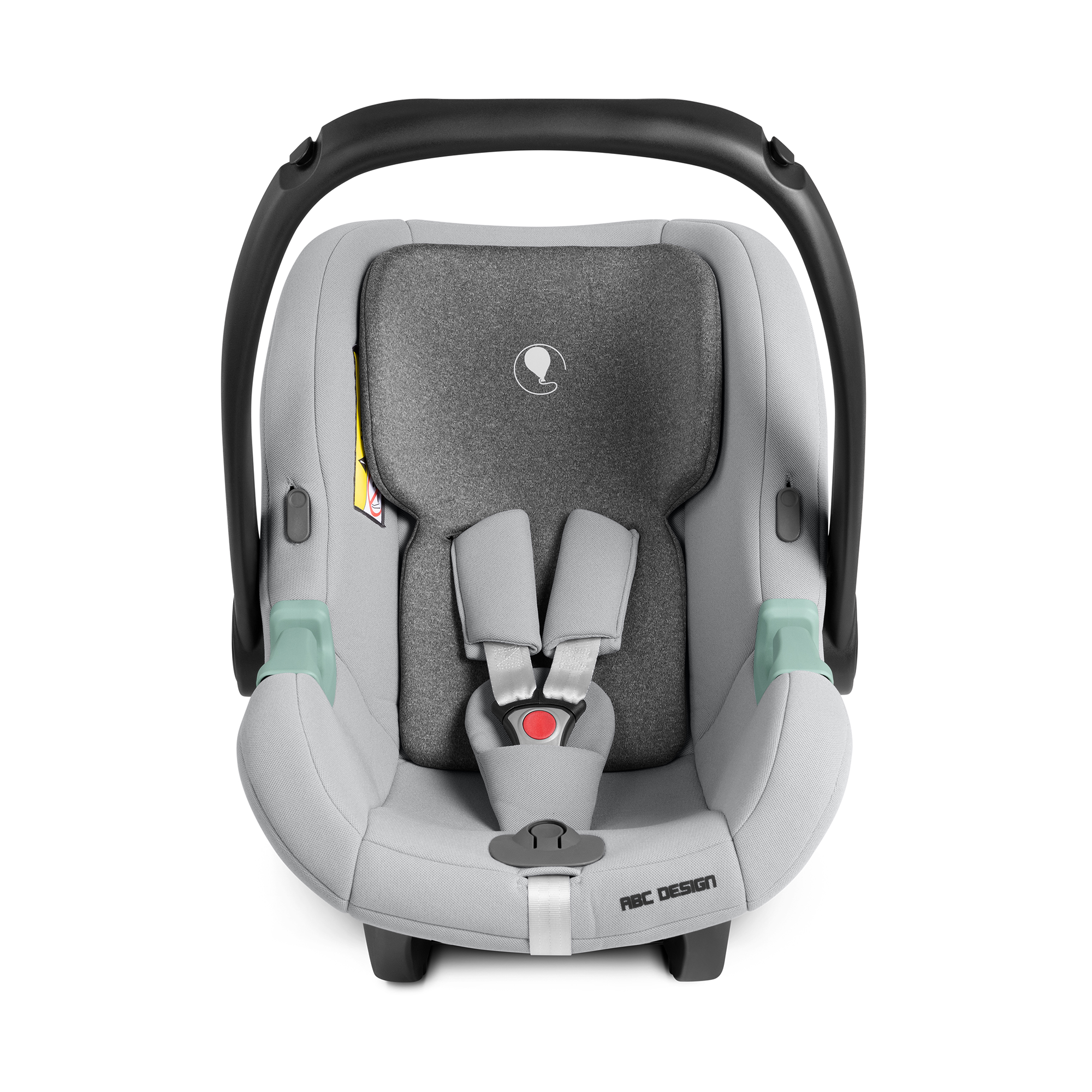 Babyschalen 0-13 kg, Gruppe 0+, ABC DESIGN, Grau – Produktansicht