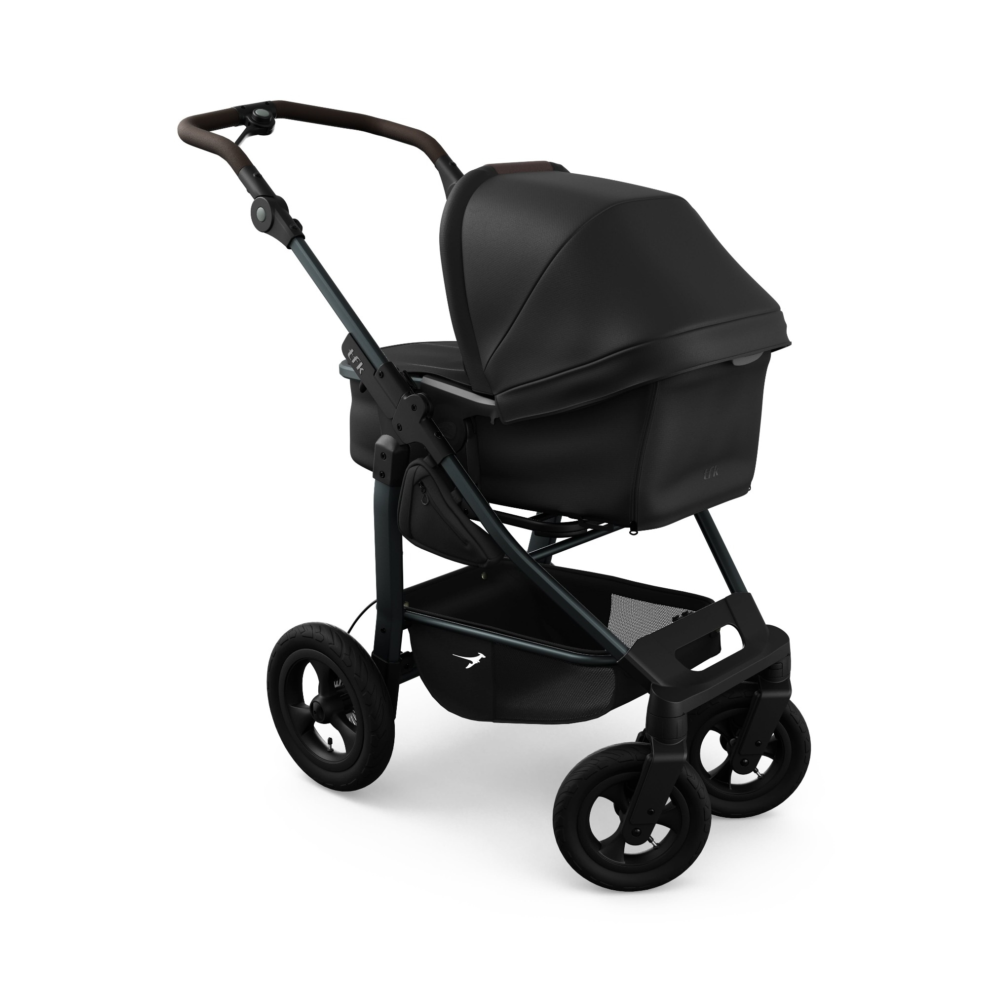 Kombi-Kinderwagen, tfk, Schwarz – Produktansicht