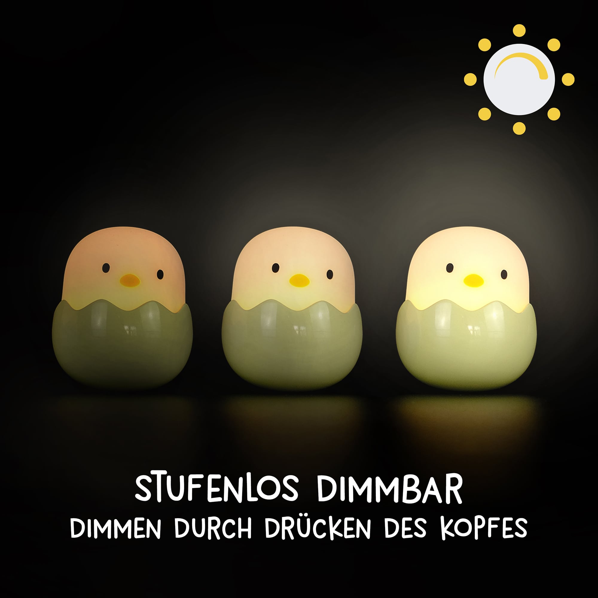 Nachtlichter, MegaLight, Grün – Produktansicht