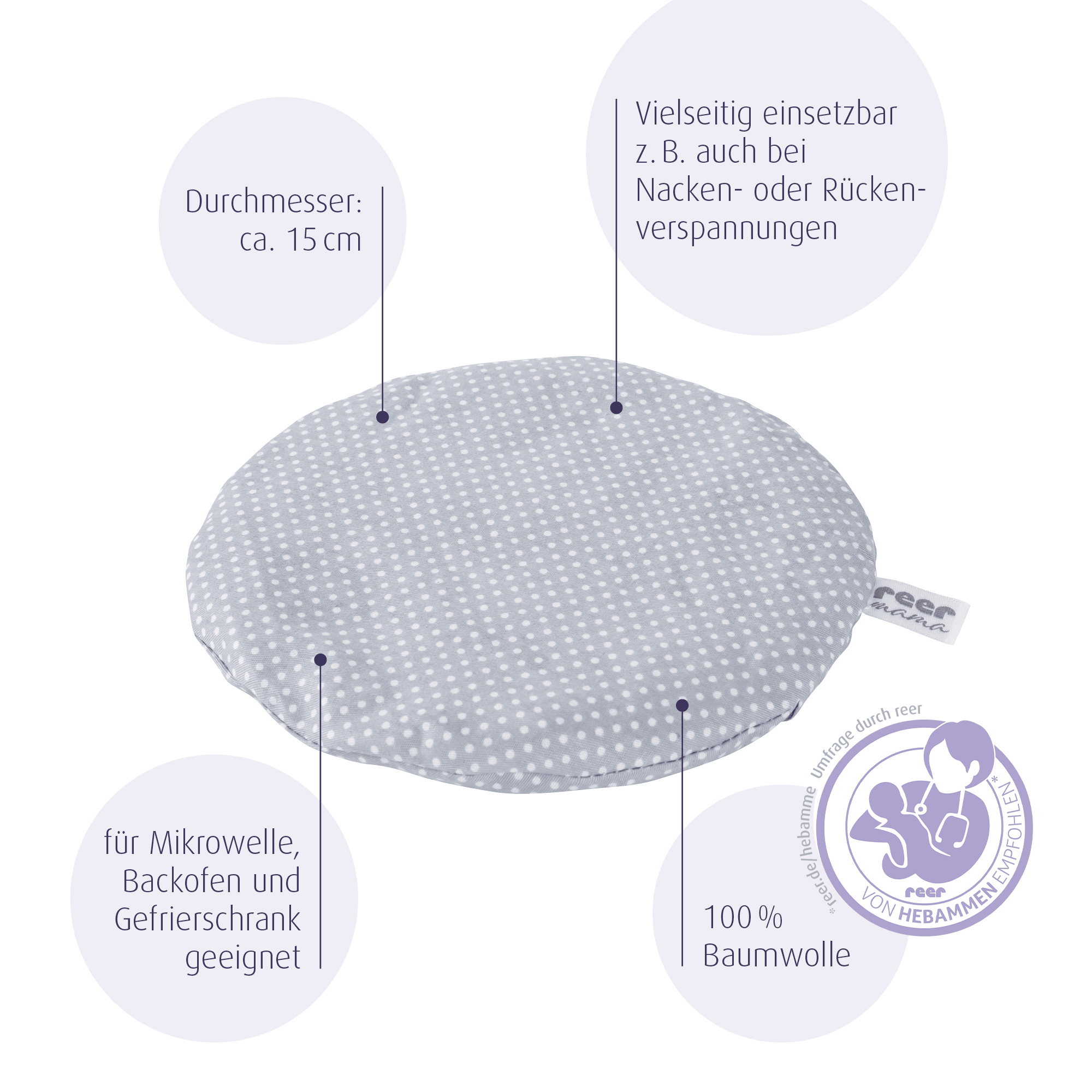 MamiZeit, reer mama, Grau – Produktansicht