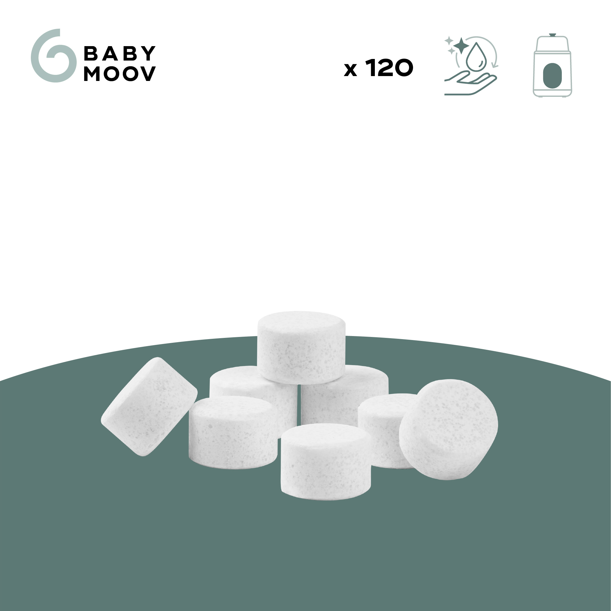 Vaporisatoren, babymoov, Weiß – Produktansicht