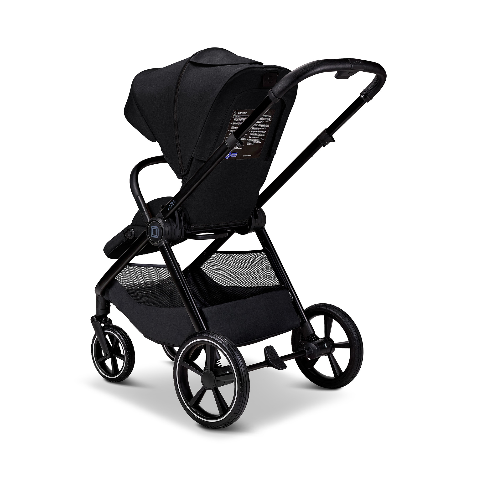Kinderwagen Komplettsets, MOON, Schwarz – Produktansicht