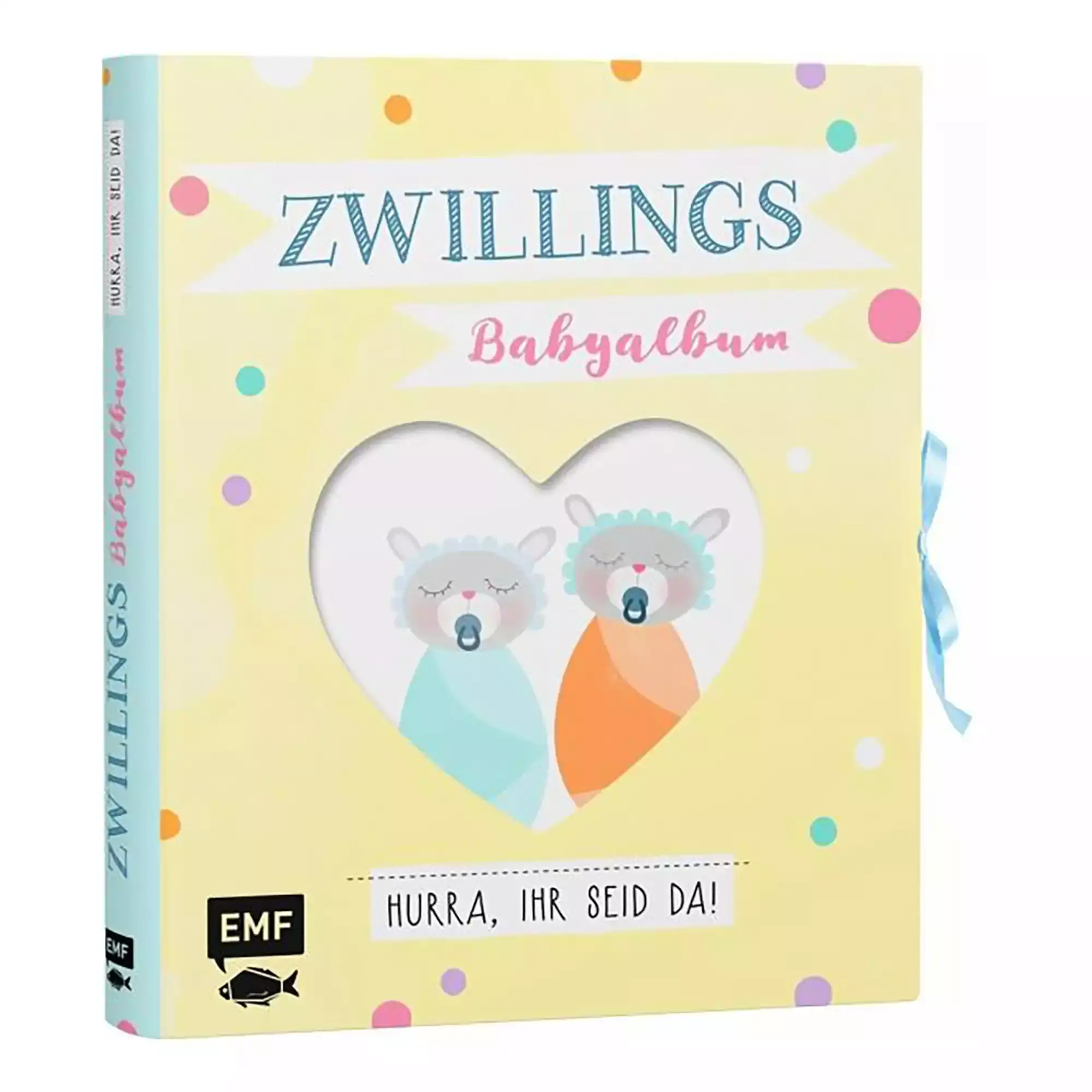 Zwillings-Babyalbum: Hurra, ihr seid da! EMF Mehrfarbig 2000577521609 1
