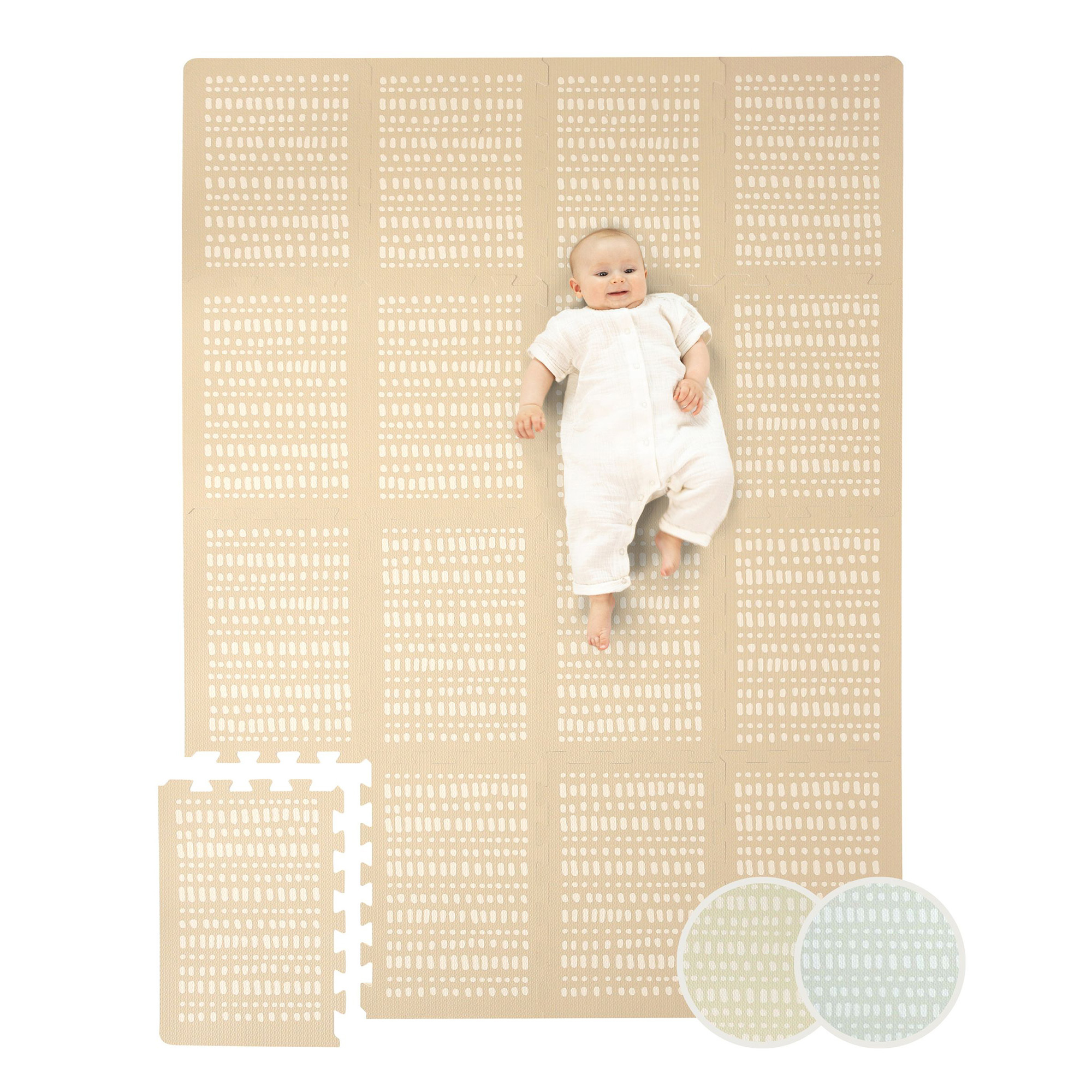 Puzzlematten, Hakuna matte, Beige – Produktansicht
