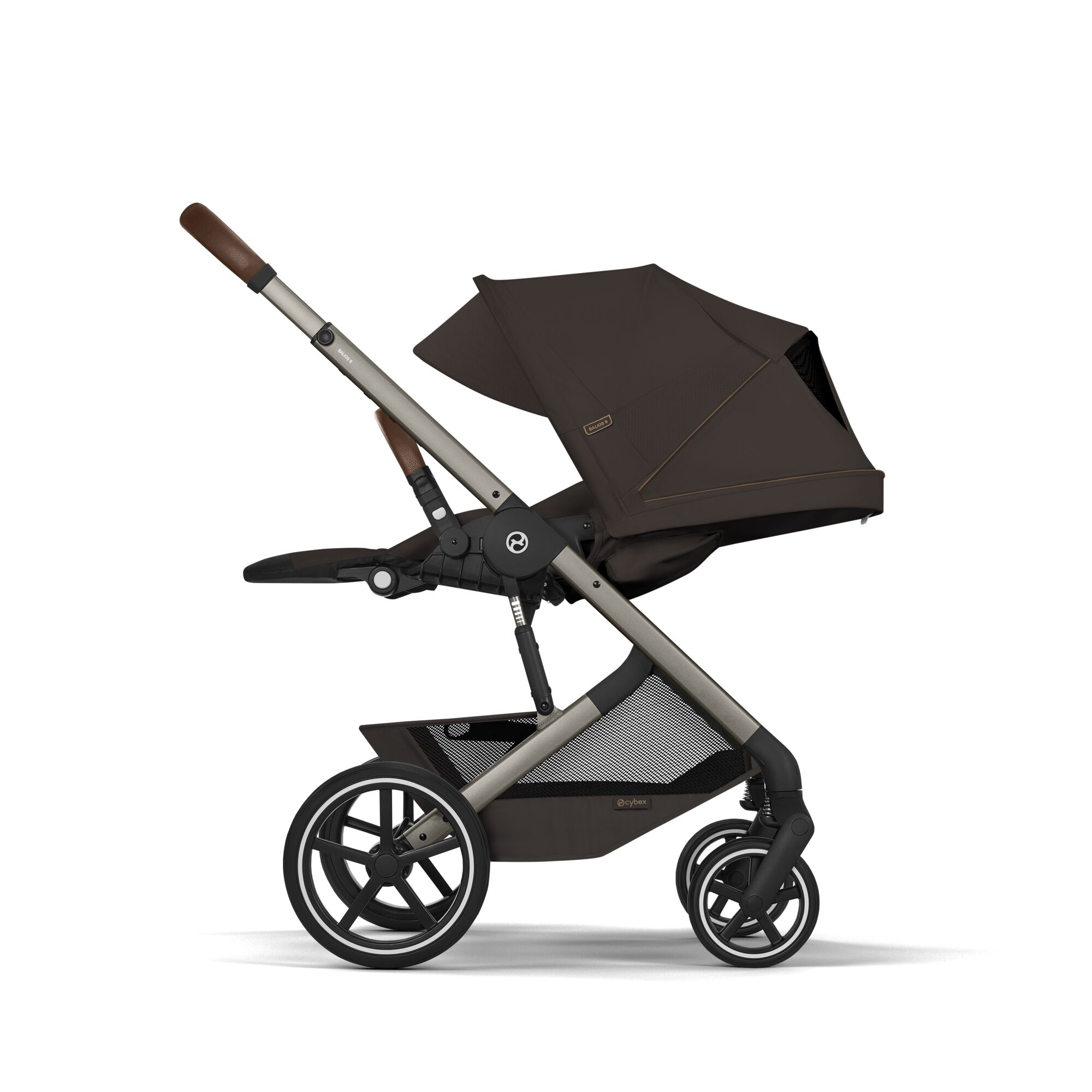 Kombi-Kinderwagen, cybex, Braun – Produktansicht