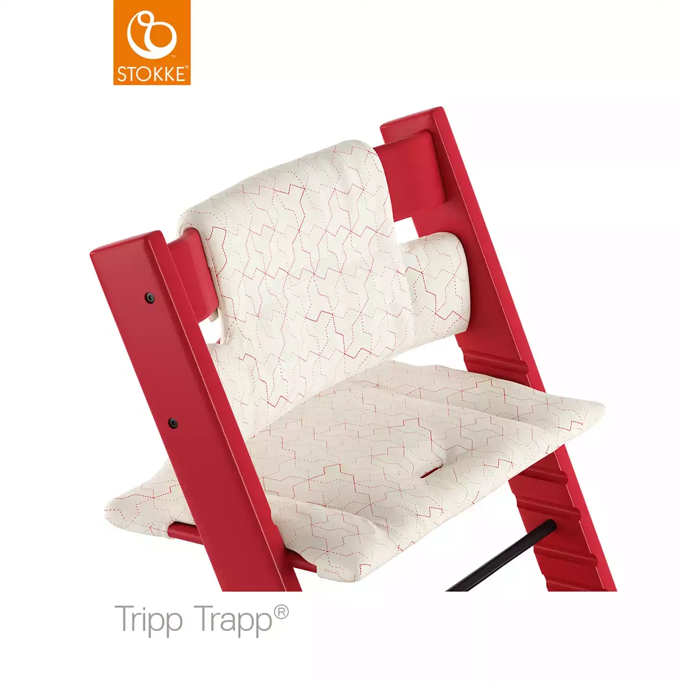 Tripp Trapp® Classic Kissen Geometric Red STOKKE 2000575885901 3