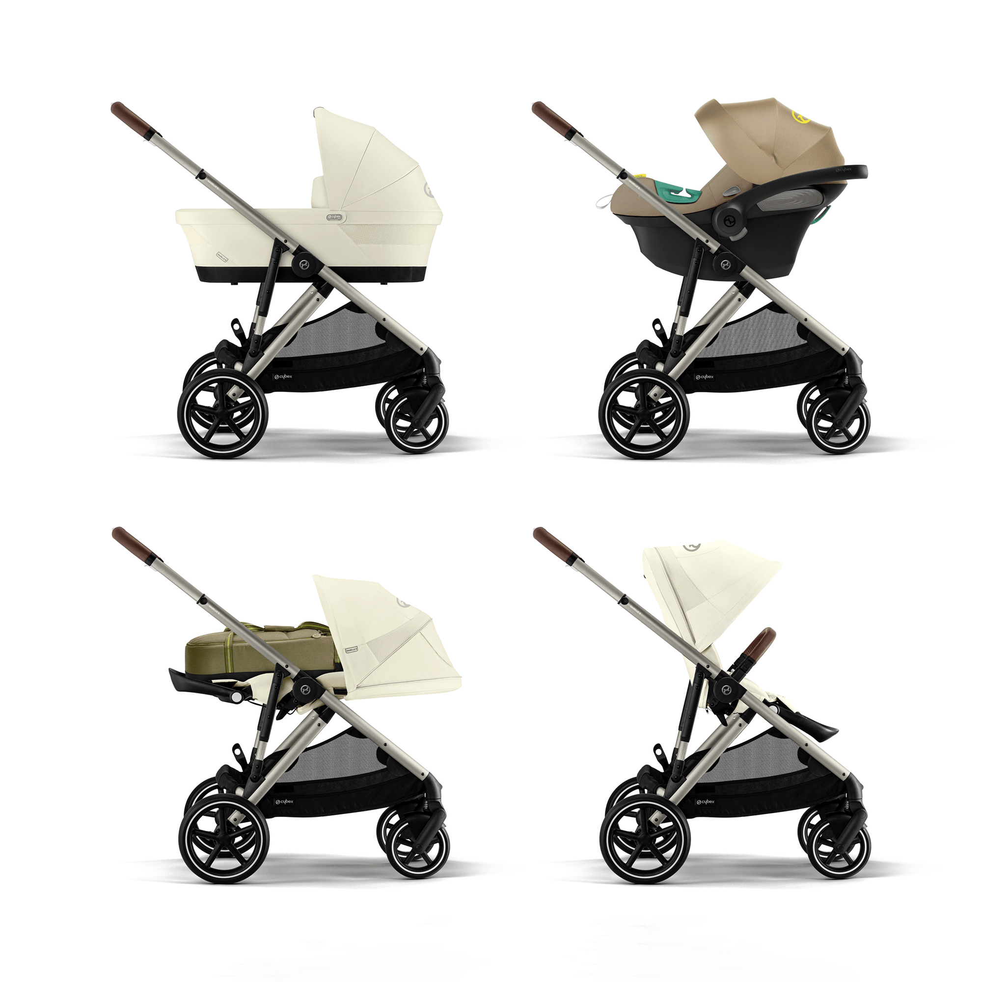 Sportwagen, cybex, Beige – Produktansicht