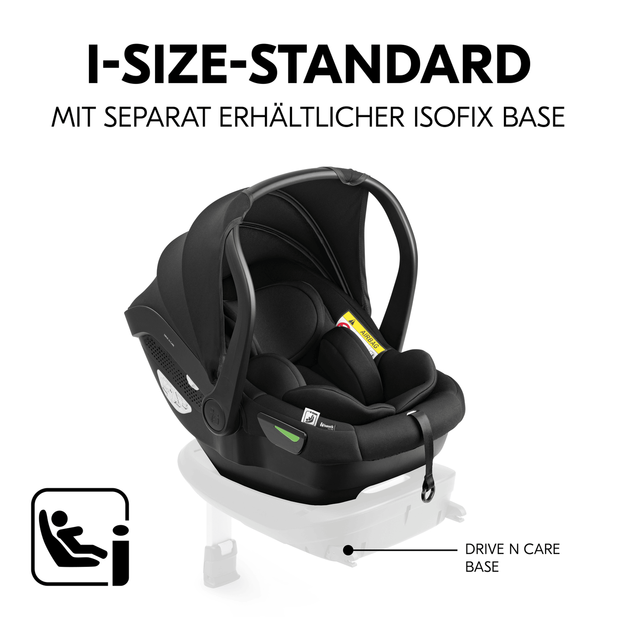 Buggys beige, hauck, Grün – Produktansicht