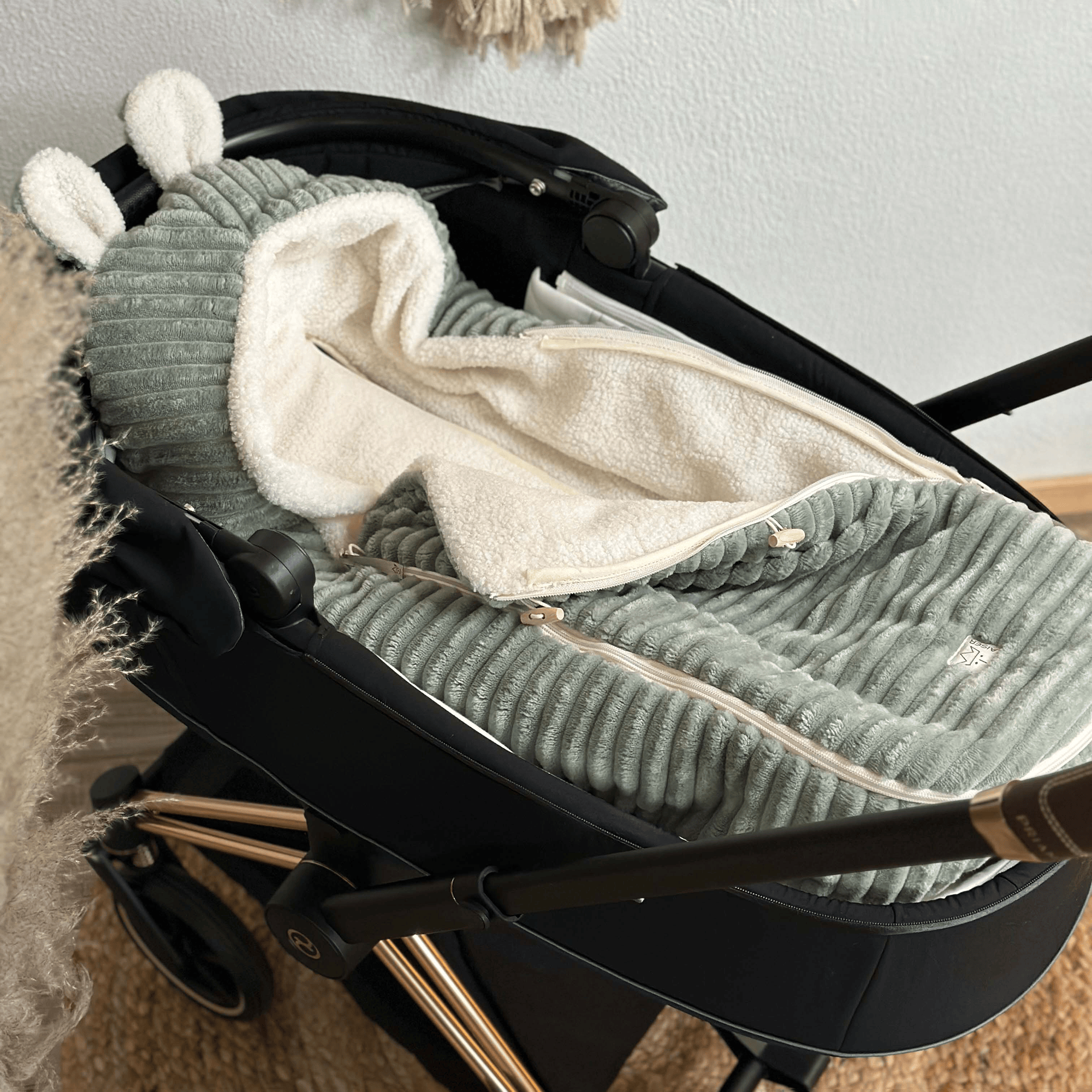 Fußsäcke, KAISER, Grün – Produktansicht