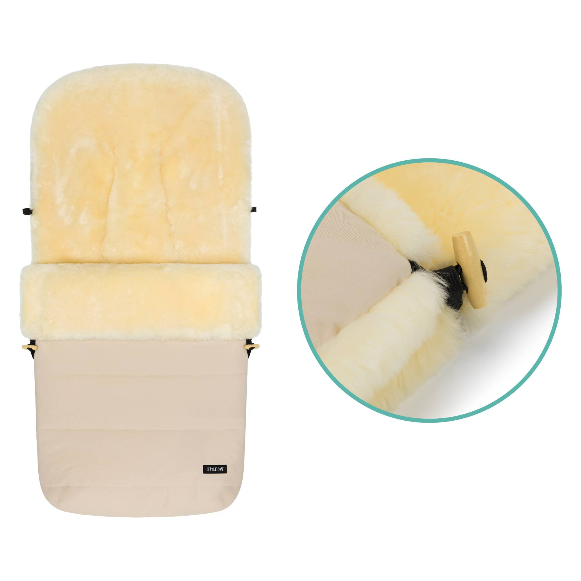 Fußsäcke & Decken, LITTLE ONE, Beige – Produktansicht