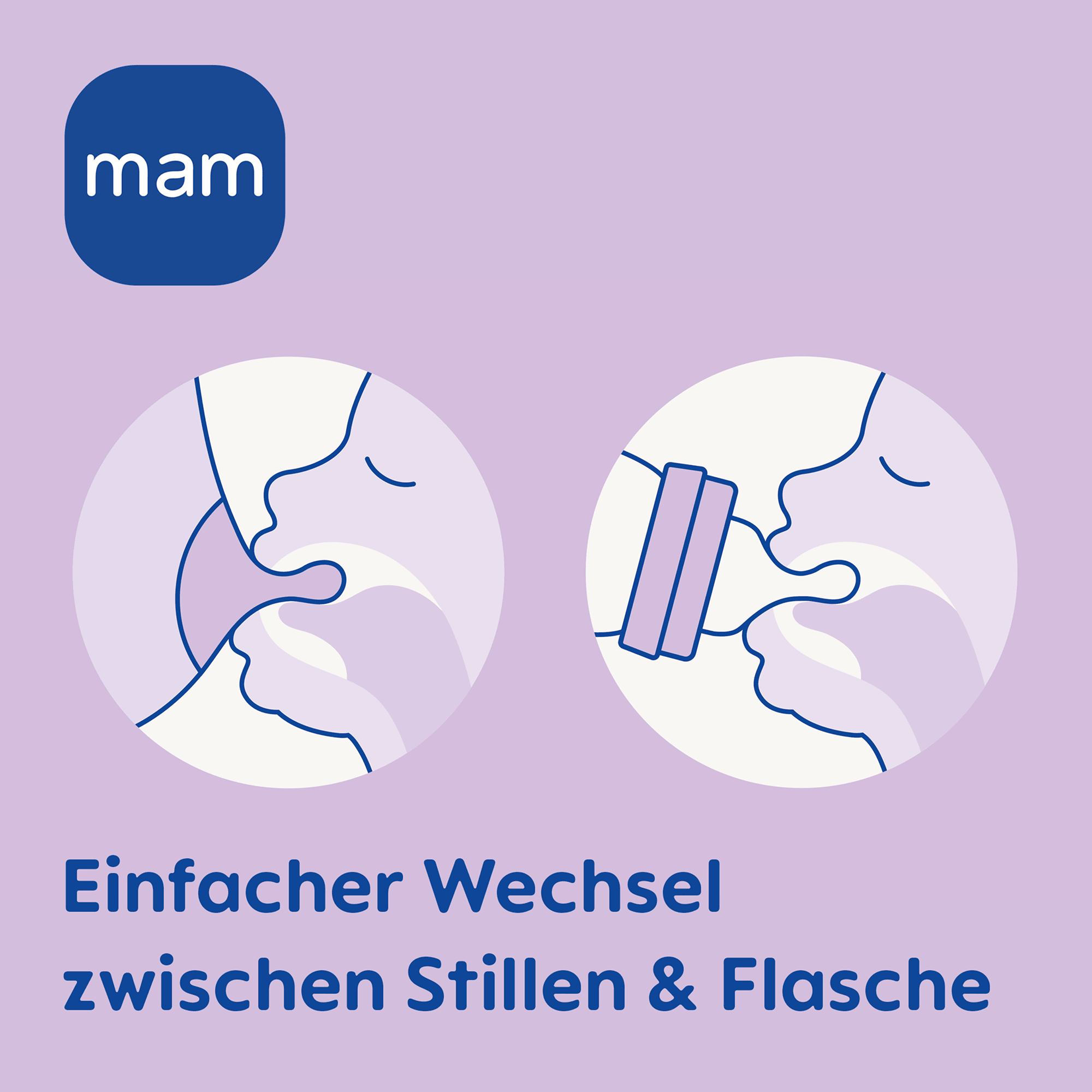 Babyfläschchen, MAM, Grün – Produktansicht