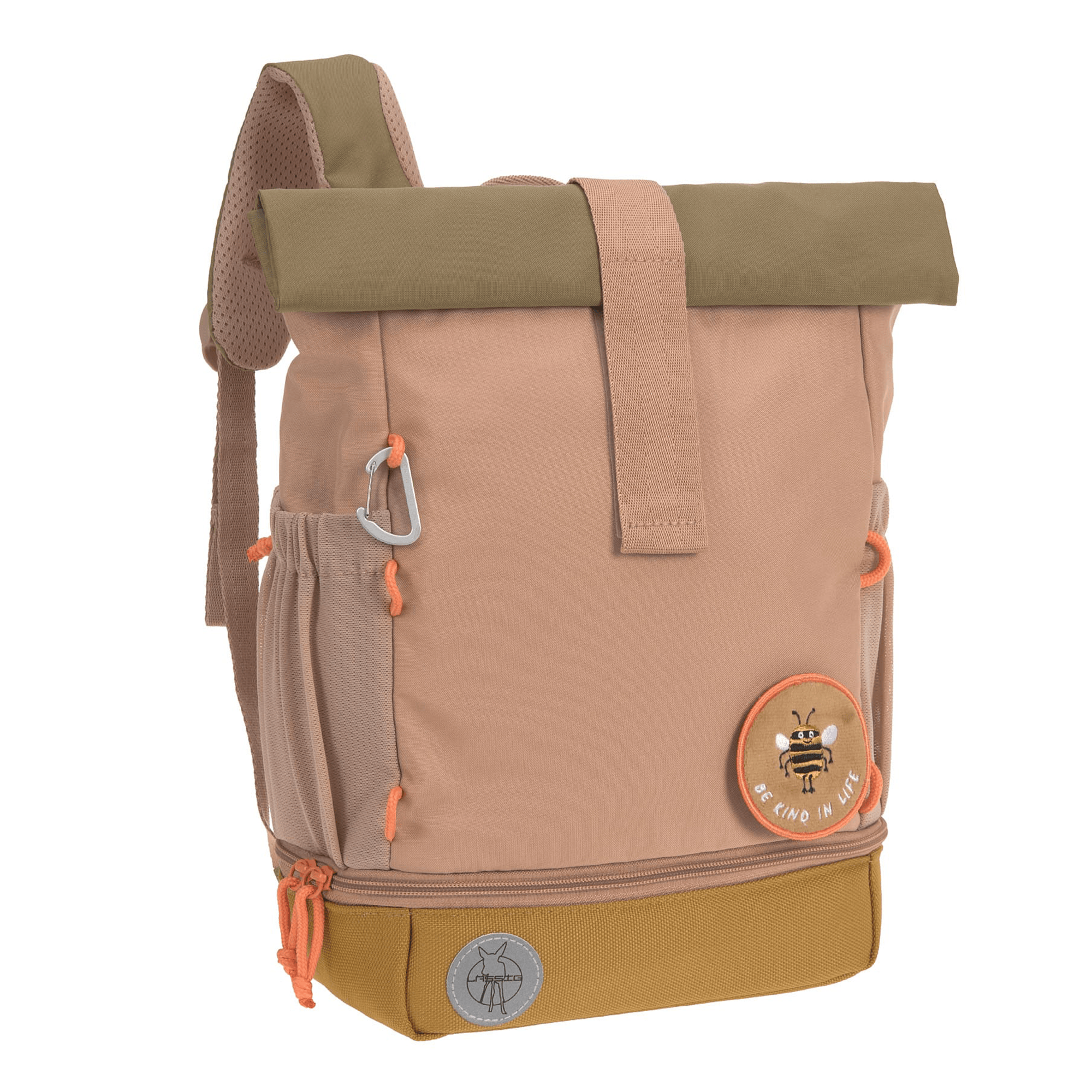 Kinderrucksäcke, LÄSSIG, Braun – Produktansicht