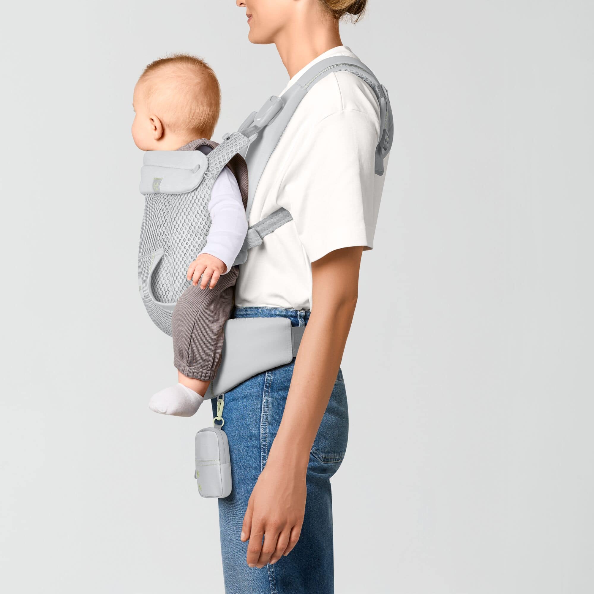 Babytragen Mesh, cybex, Grau – Produktansicht