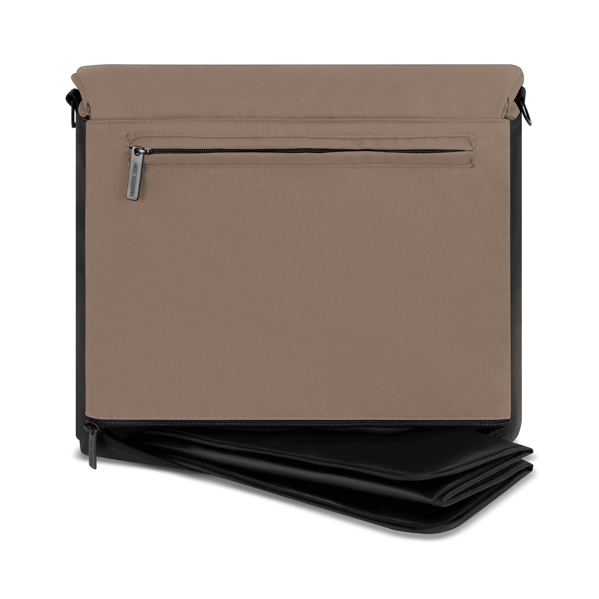 Wickeltaschen grau, ABC DESIGN, Beige – Produktansicht