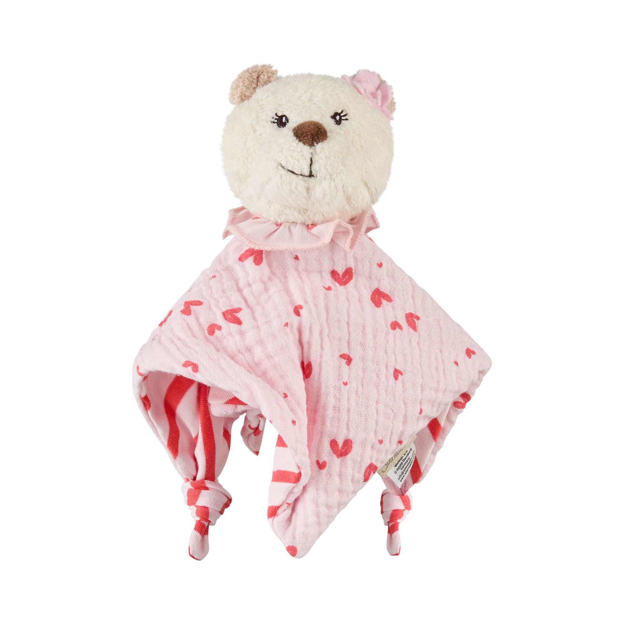 Schmusetücher, Sterntaler, Pink – Produktansicht