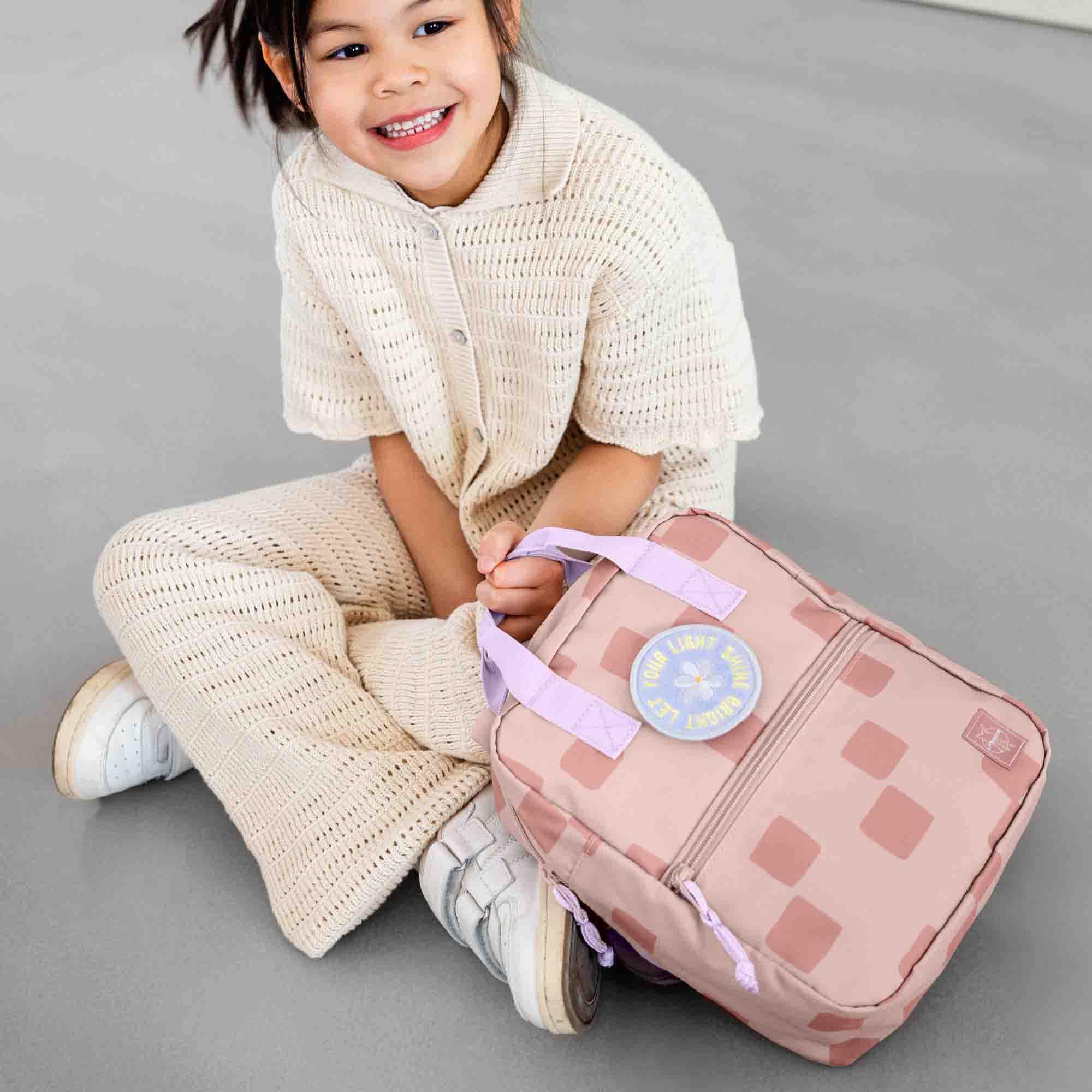 Kinderrucksäcke, LÄSSIG, Pink – Besonderheit: geräumiges Hauptfach