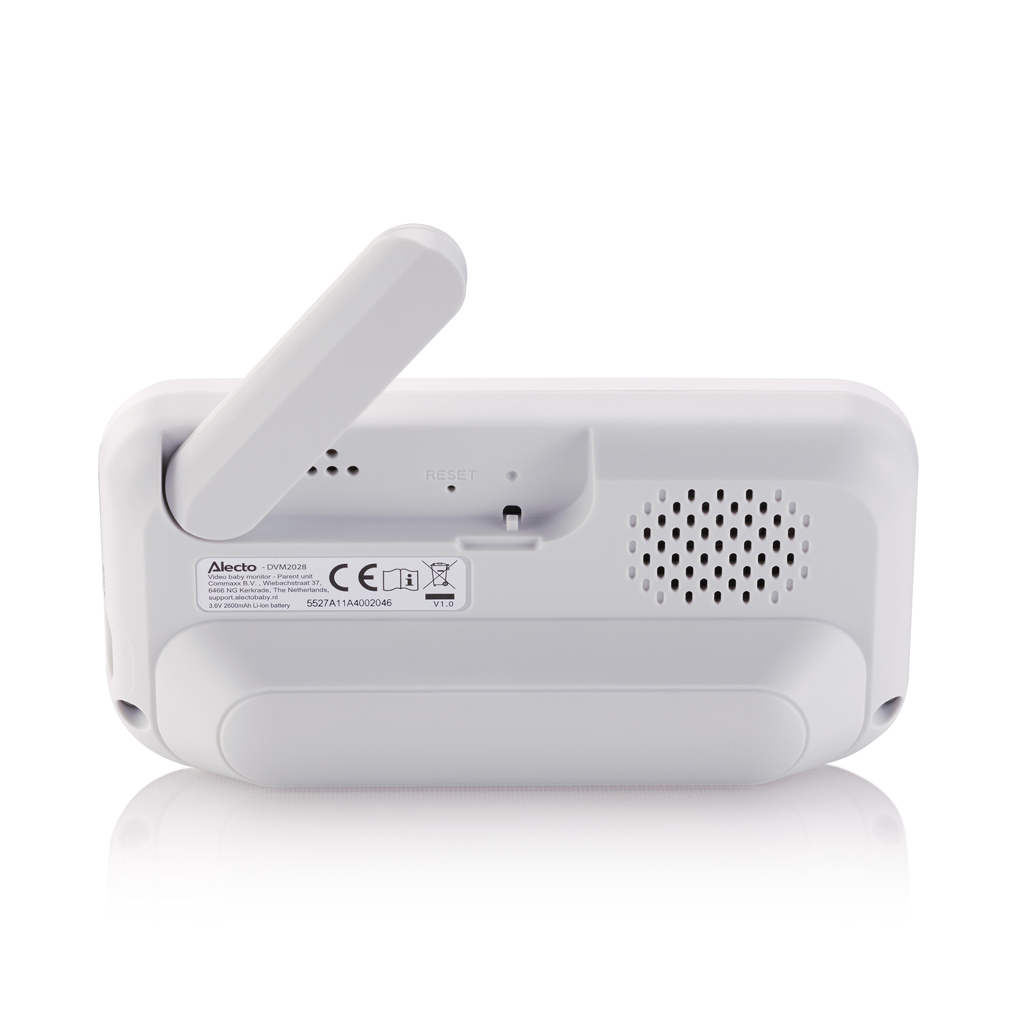 Video Babyphone, Alecto baby, Weiß – Produktansicht