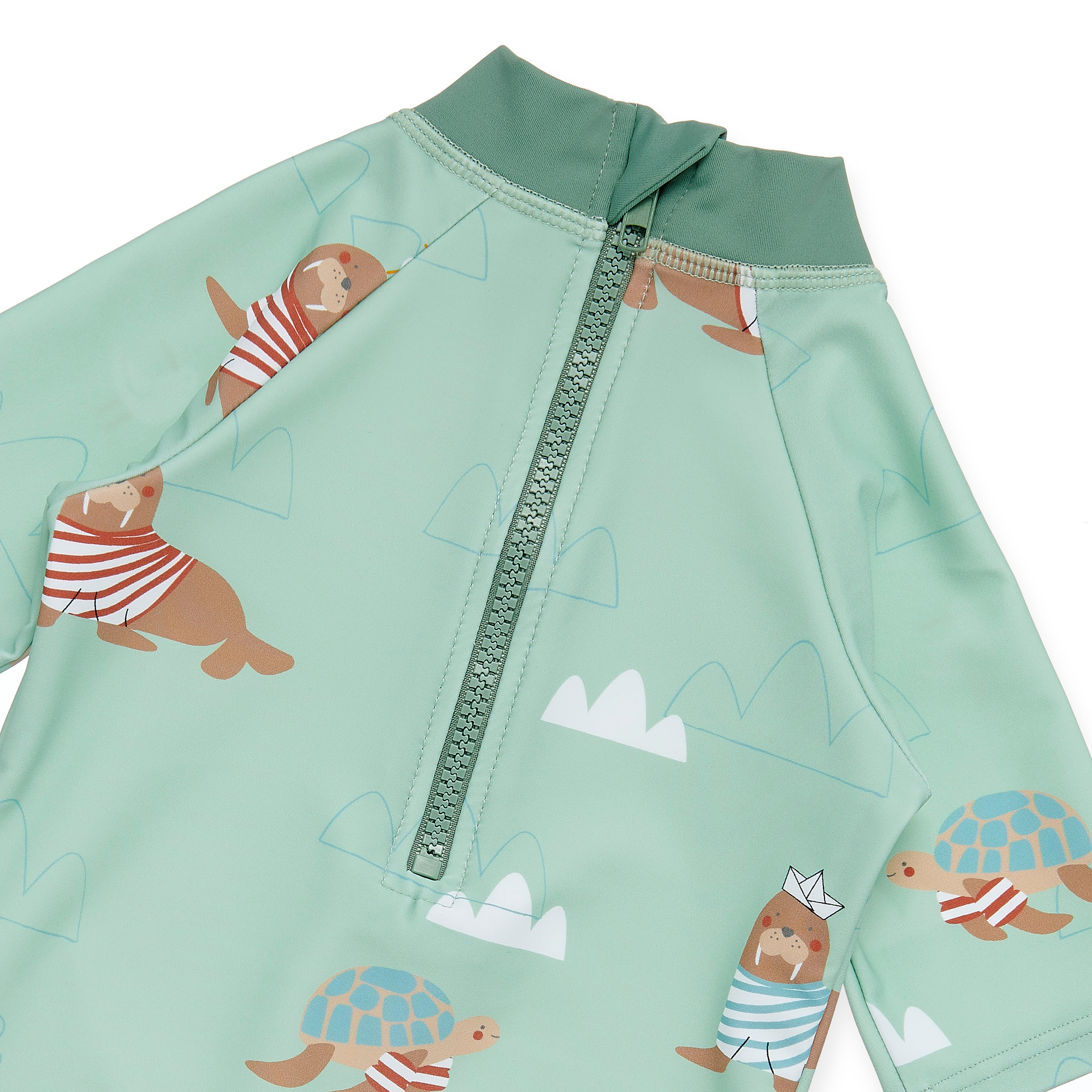 Schwimmanzüge & -shirts, LITTLE ONE, Grün – Produktansicht