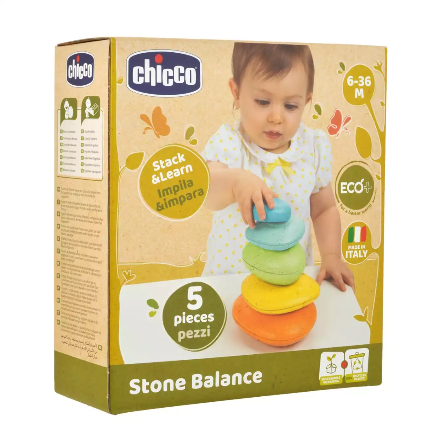 Kinderspielzeug, chicco, Mehrfarbig – Produktansicht