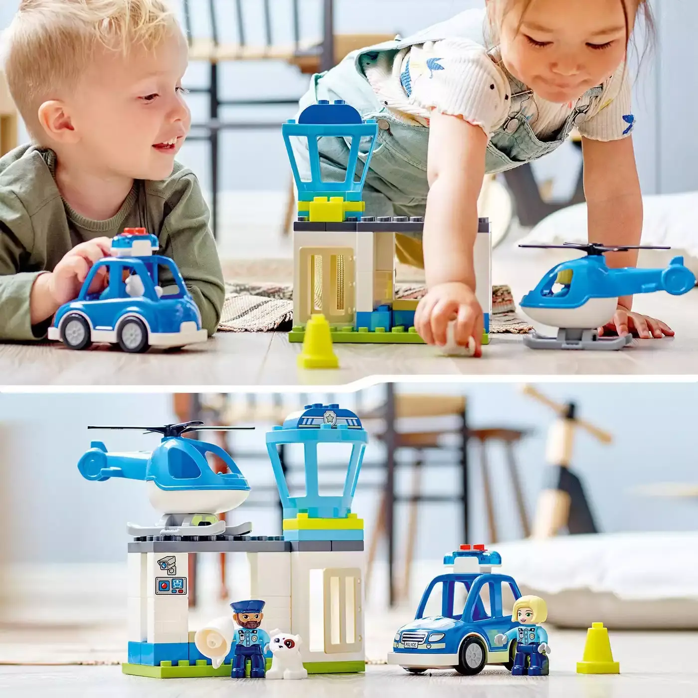 10959 Polizeistation mit Hubschrauber LEGO duplo 2000582874301 2