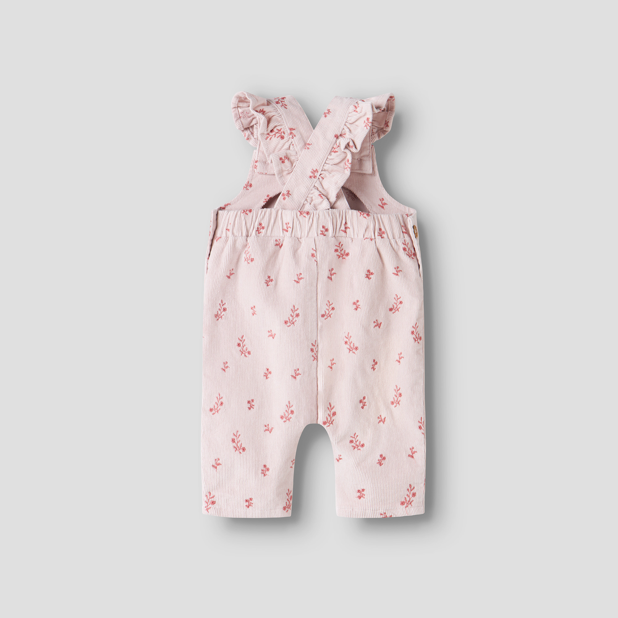 Overalls, Lil' Atelier, Pink – Besonderheit: seitliche Knopfleisten