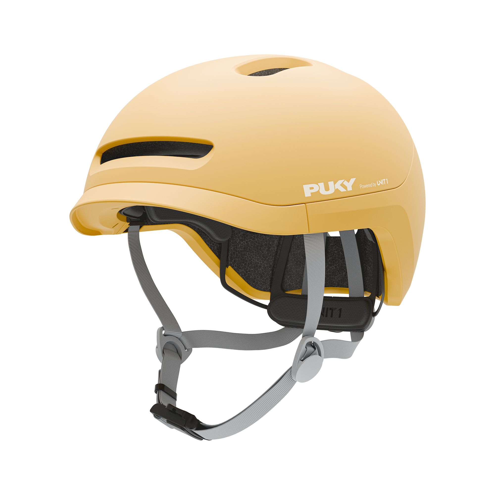 Fahrradhelme, PUKY, Gelb – Produktansicht