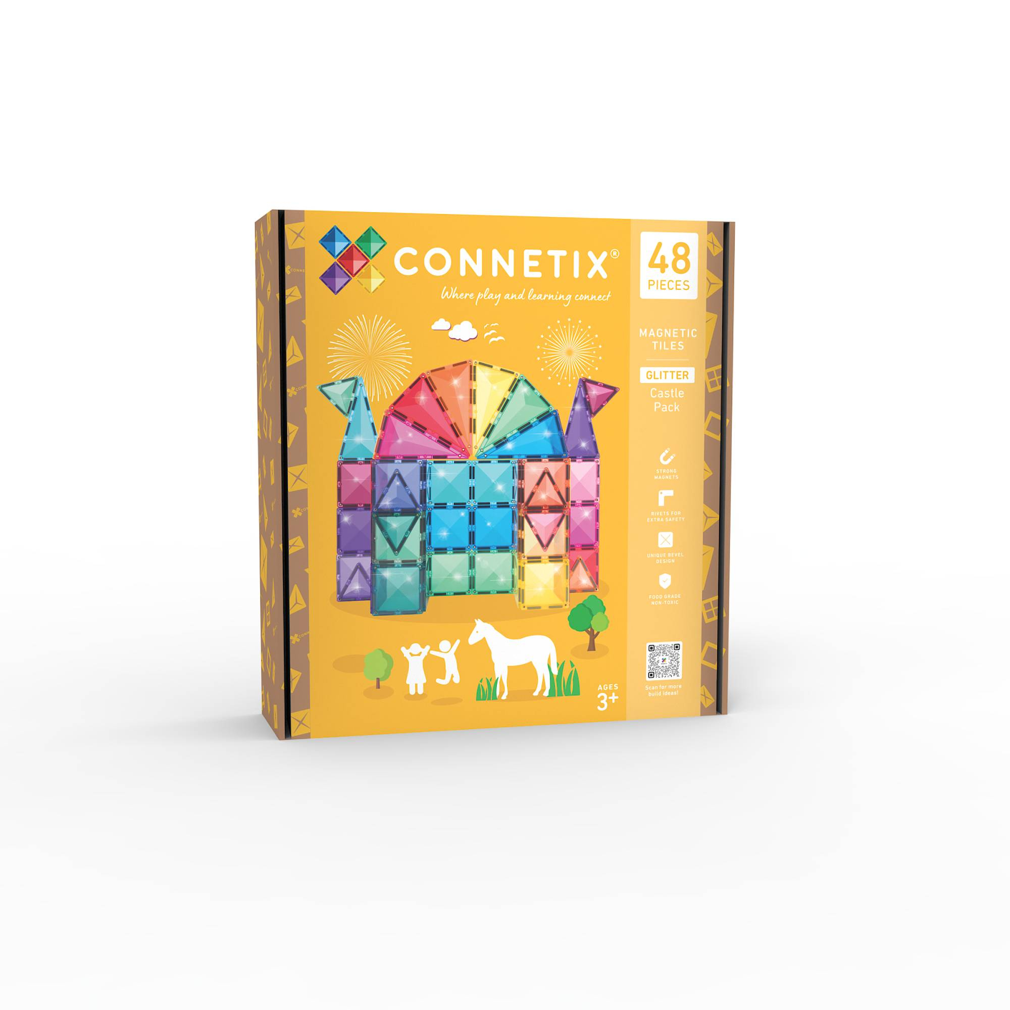 Bausteine, Connetix, Gelb – Produktansicht