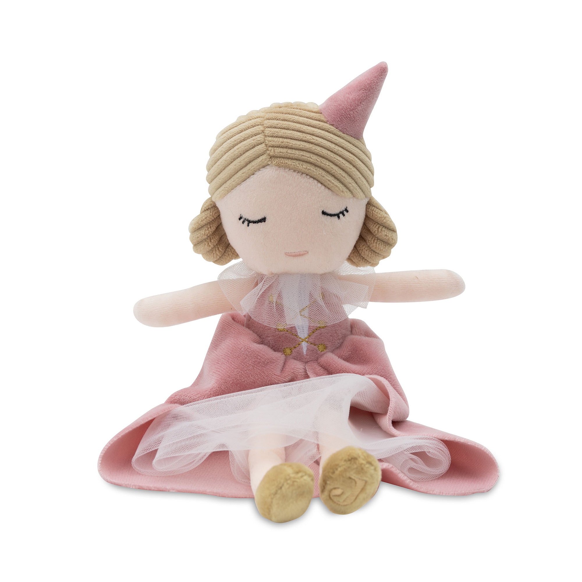 Puppen & Puppenwagen, jollein, Pink – Besonderheit: niedliche Elfe mit rosa Kleid
