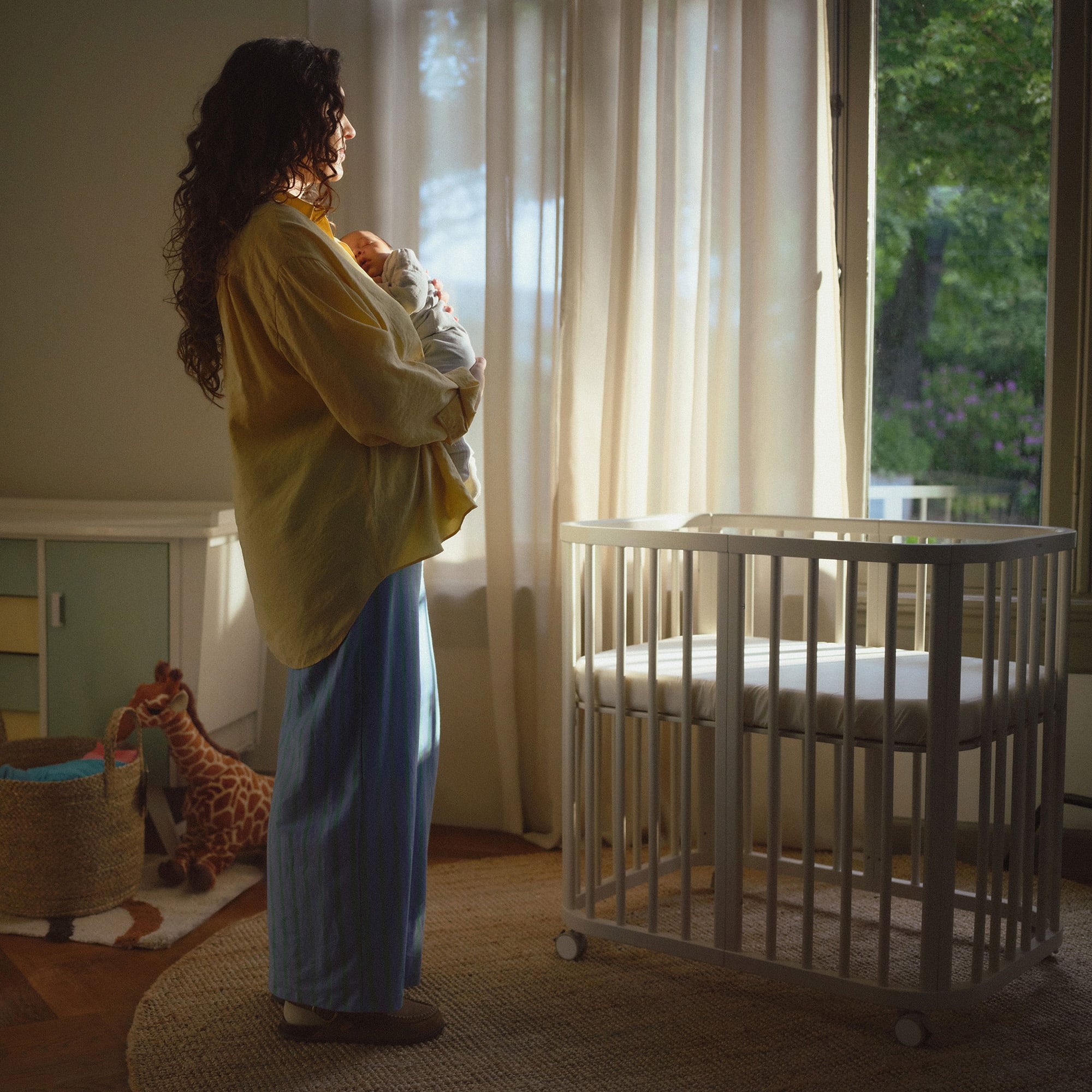 Gitterbetten, STOKKE, Weiß – Produktansicht