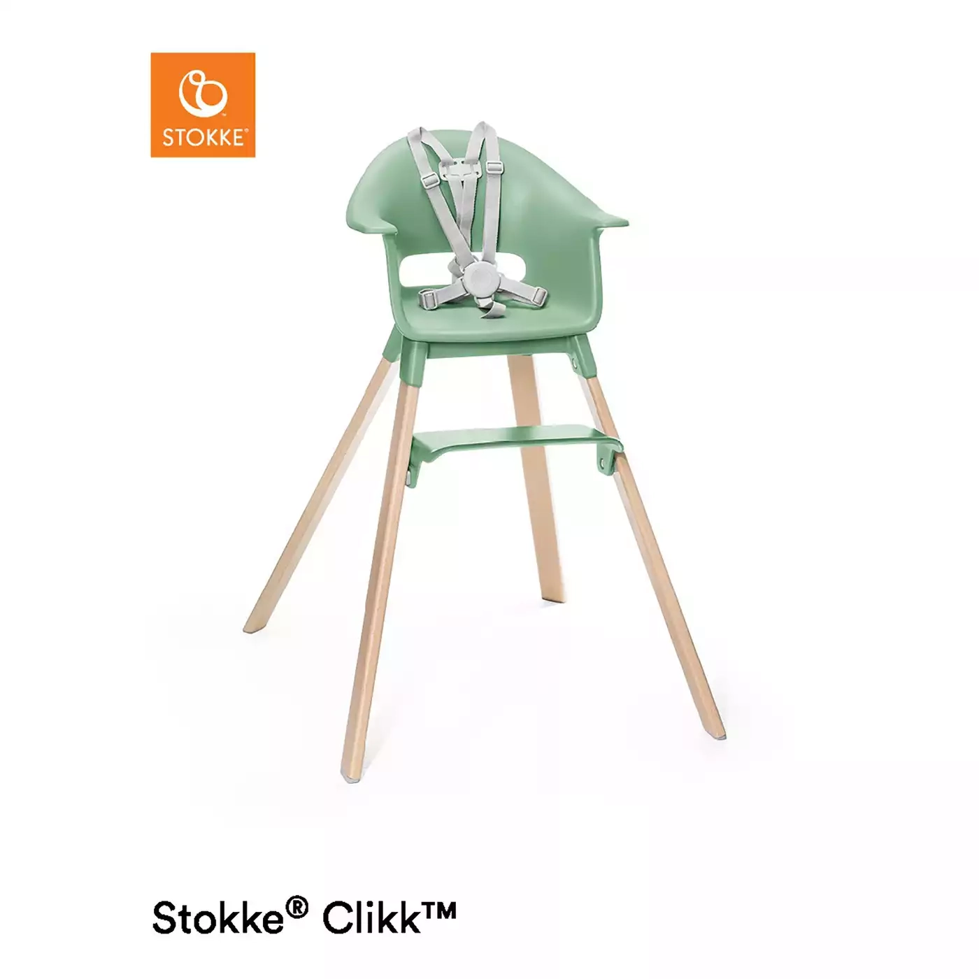 Treppenhochstühle, STOKKE, Grün – Produktansicht