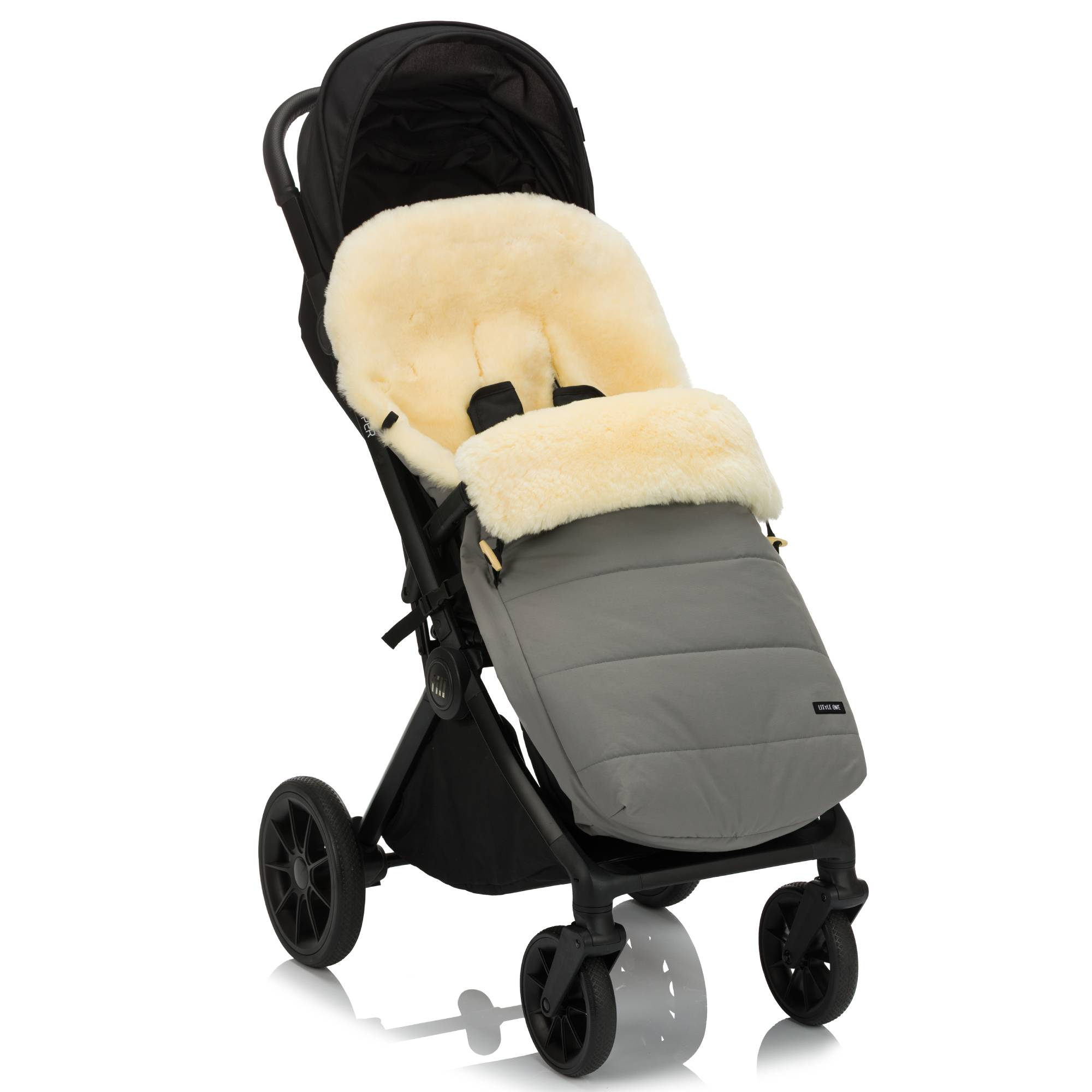 Fußsäcke & Decken, LITTLE ONE, Grau – Produktansicht