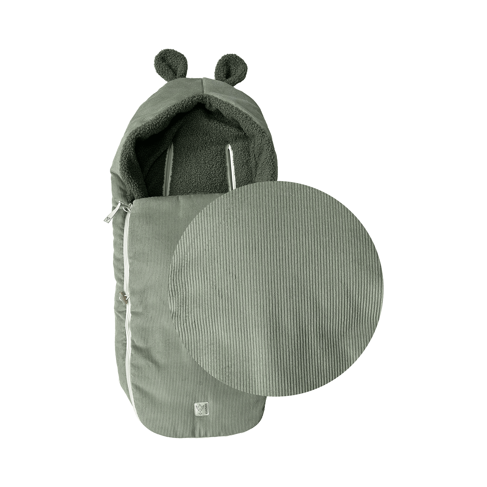 Fußsäcke, KAISER, Grün – Produktansicht