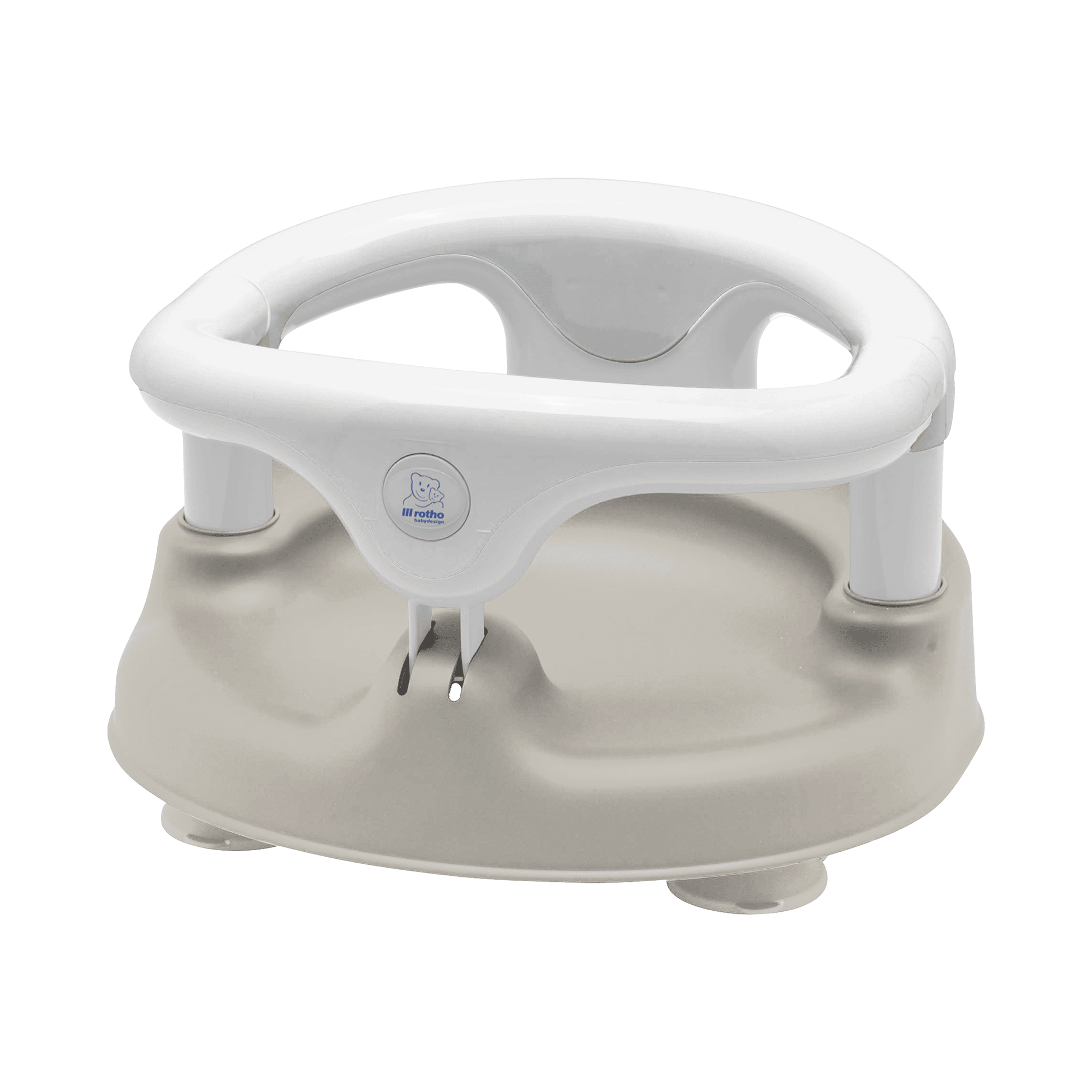 Produkte, rotho Babydesign, Beige – Besonderheit: erleichtert das Baden oder Duschen, sobald die Kinder selbstständig sitzen können
