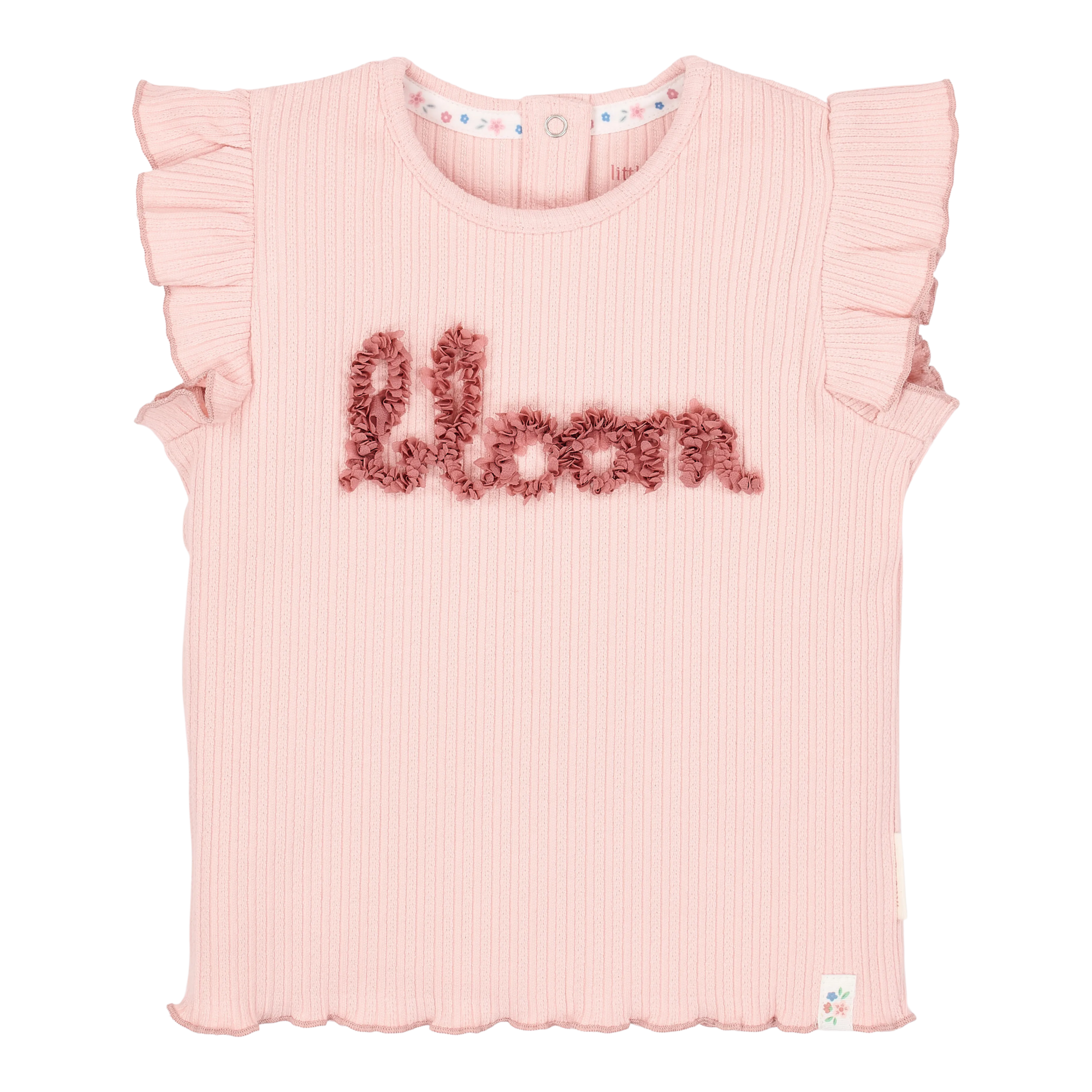 Kurzarmshirts, LITTLE DUTCH, Pink – Produktansicht